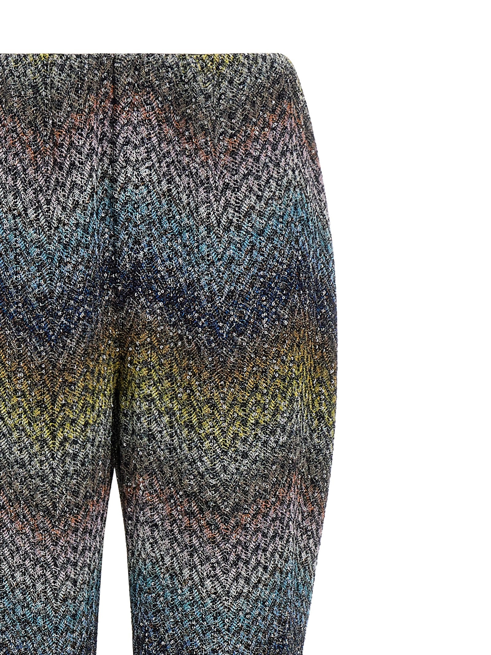 Missoni Multicolor Viscose Flared Women's Pants