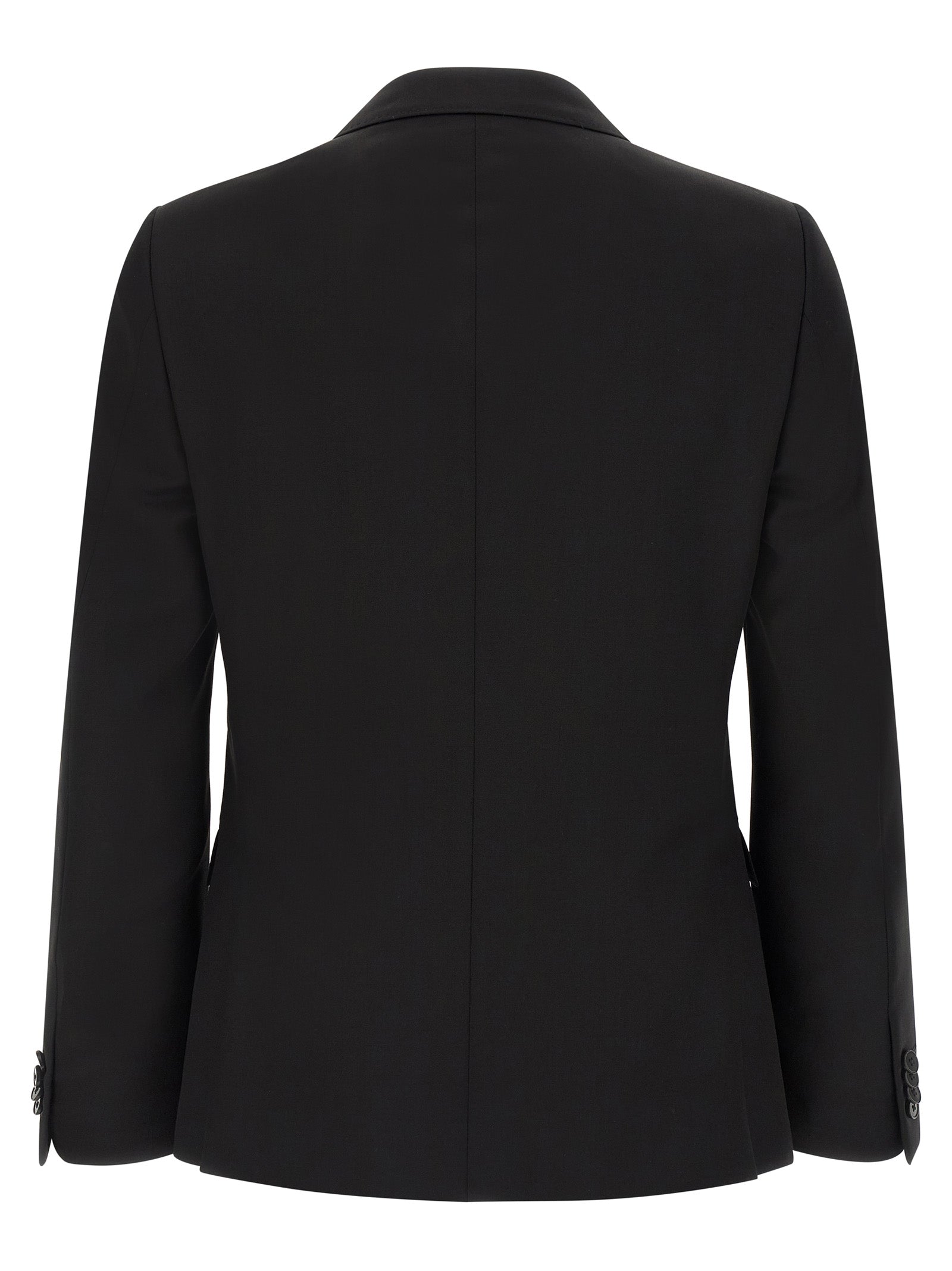 ZEGNA Black Wool Men's Blazer