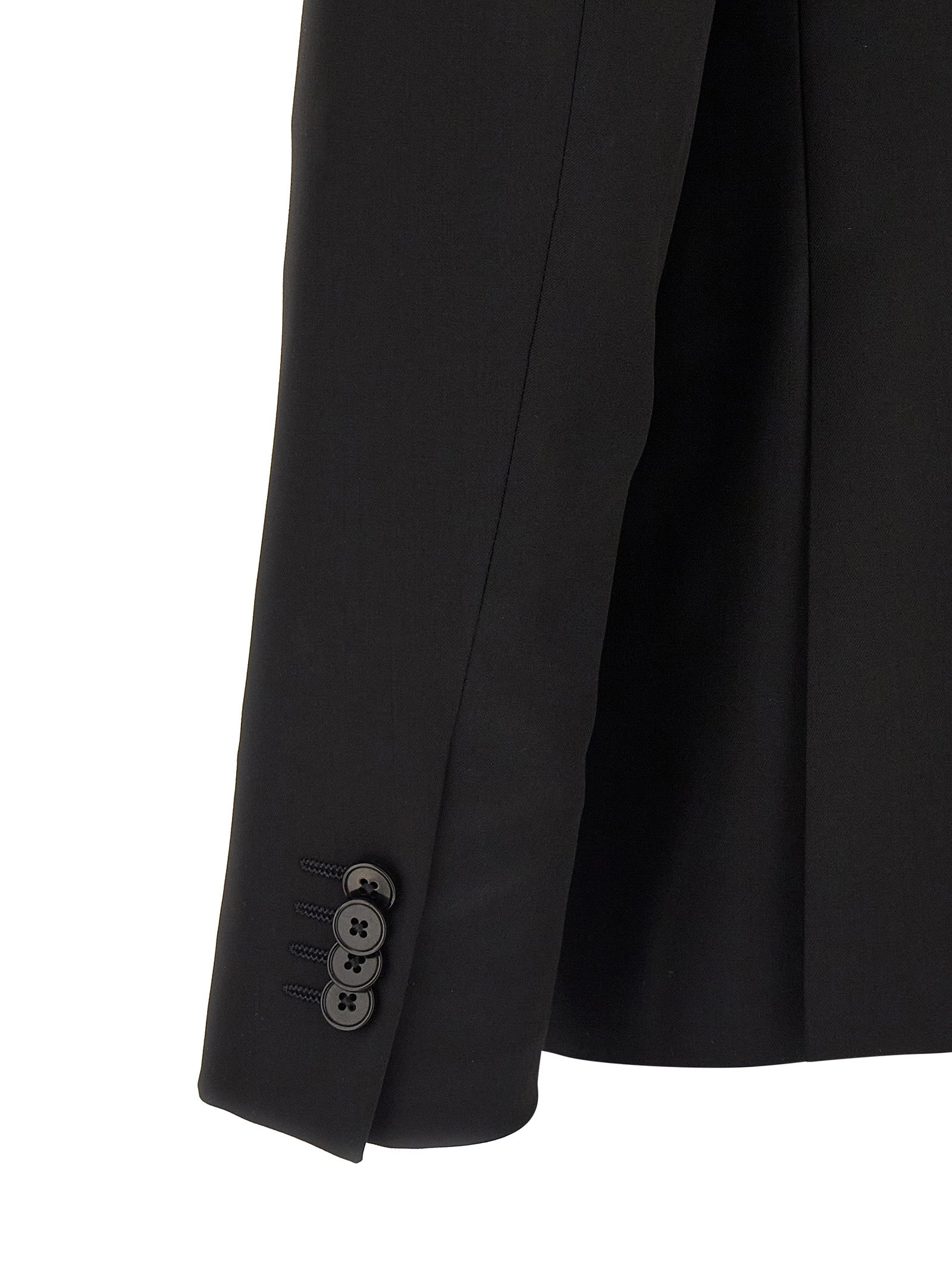 ZEGNA Black Wool Men's Blazer