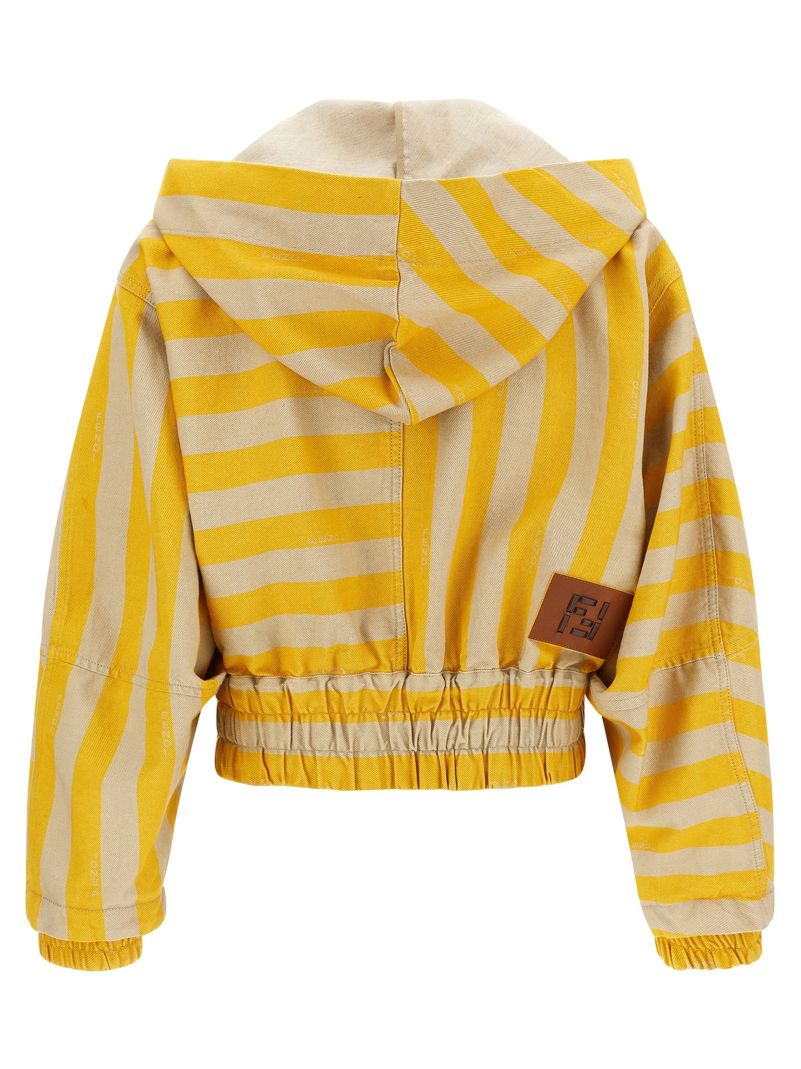 Fendi Bicolor Cotton Women's Jacket