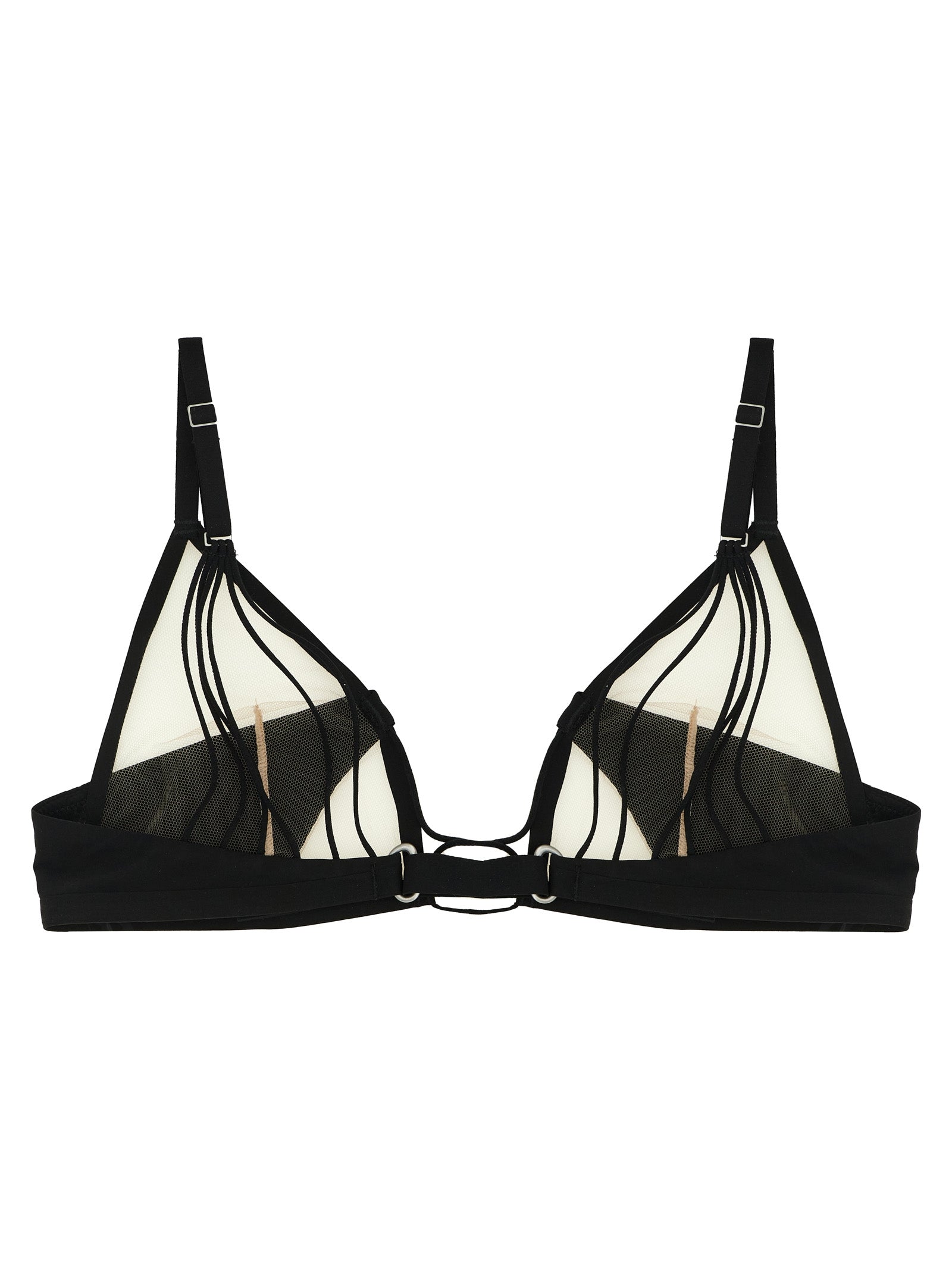 Rick Owens Black Nylon Women's Bra