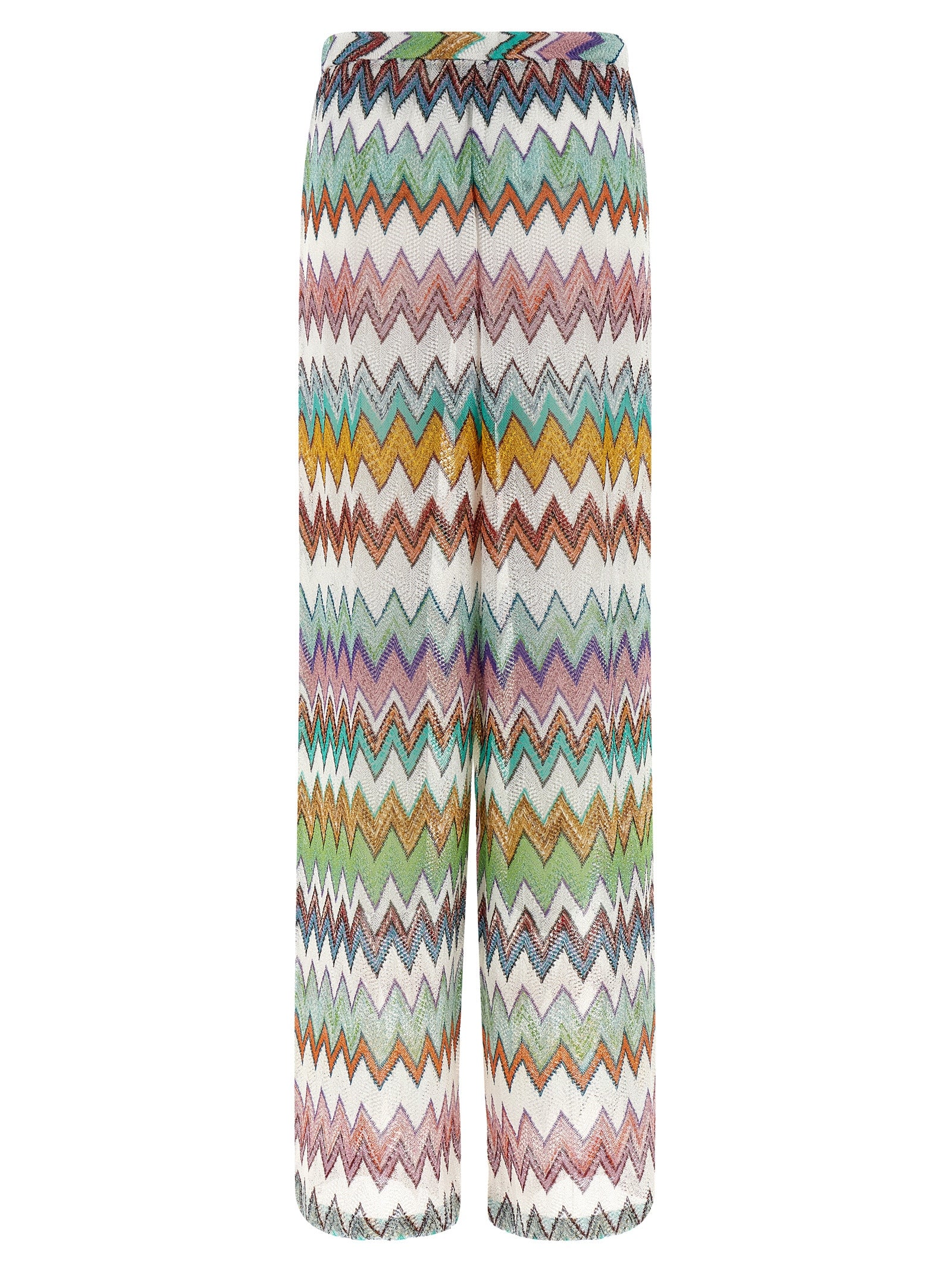 Missoni Multicolor Viscose Flared Women's Pants