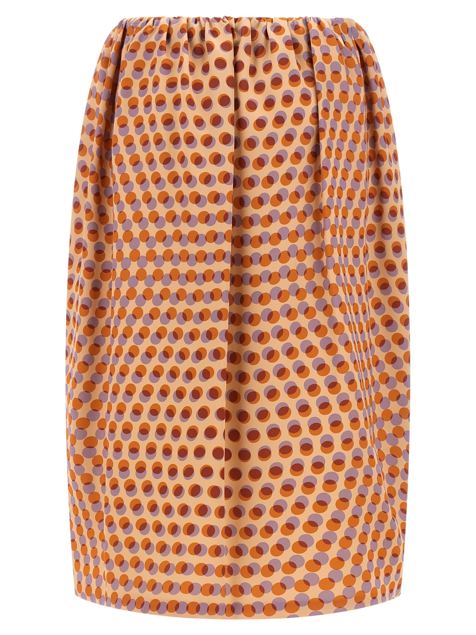 Dries Van Noten Multicolor Silk Midi Women's Skirt