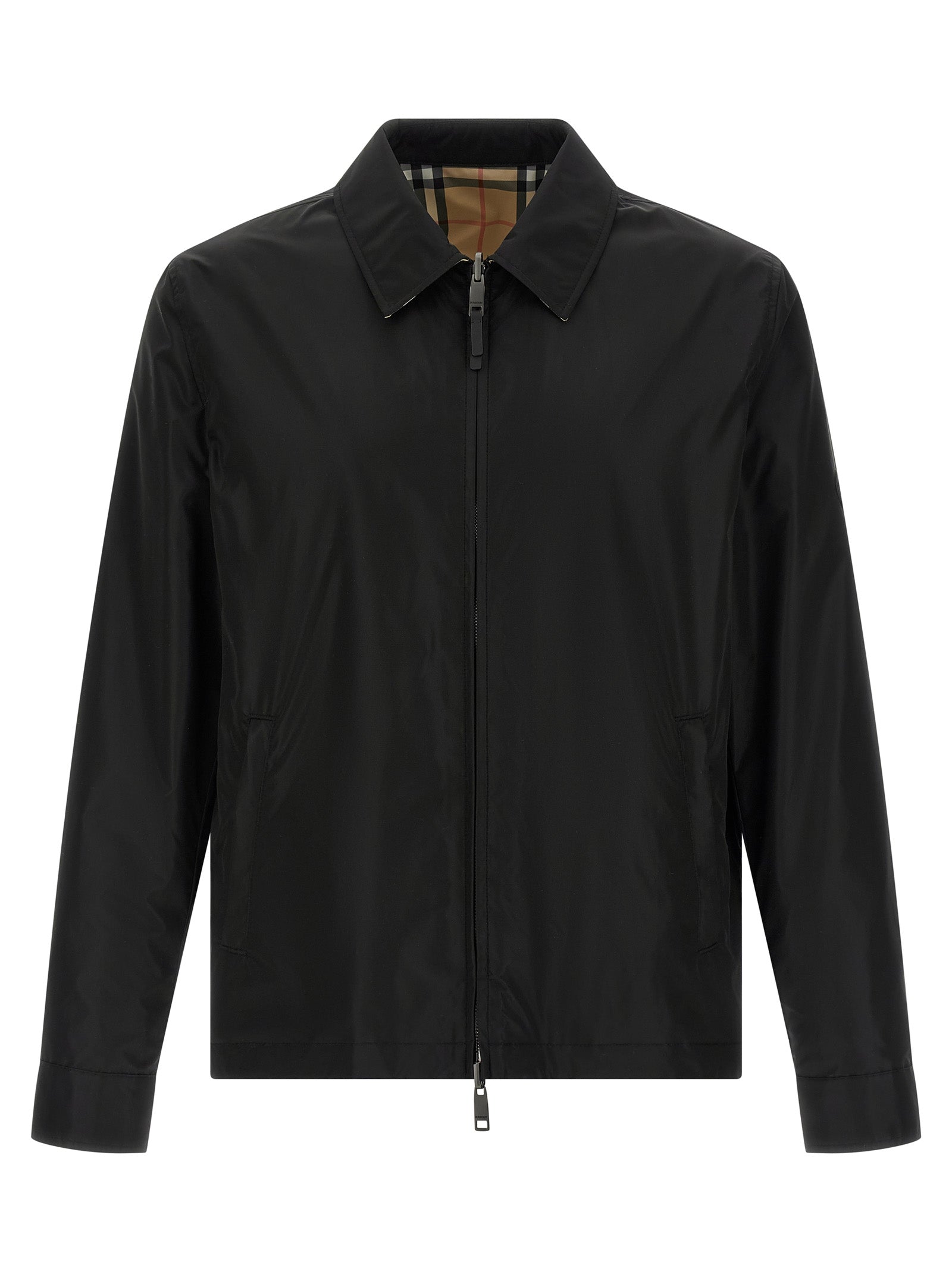 Burberry Black Polyamide Shell Men's Jacket