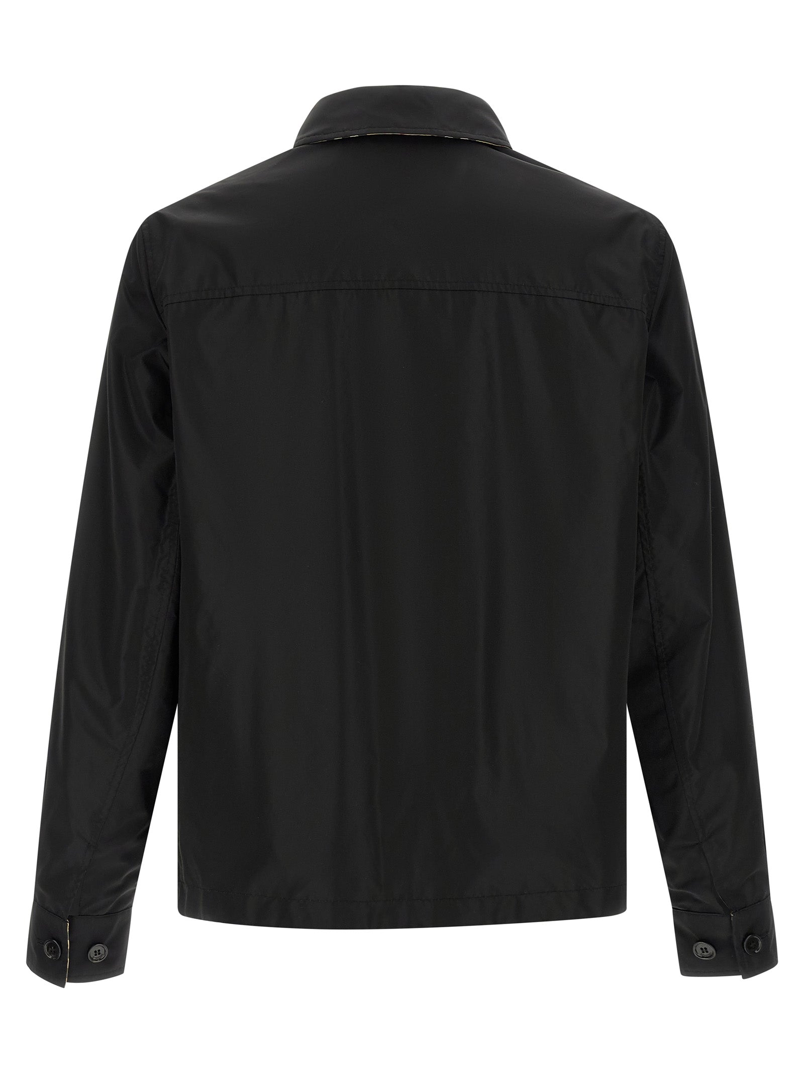 Burberry Black Polyamide Shell Men's Jacket