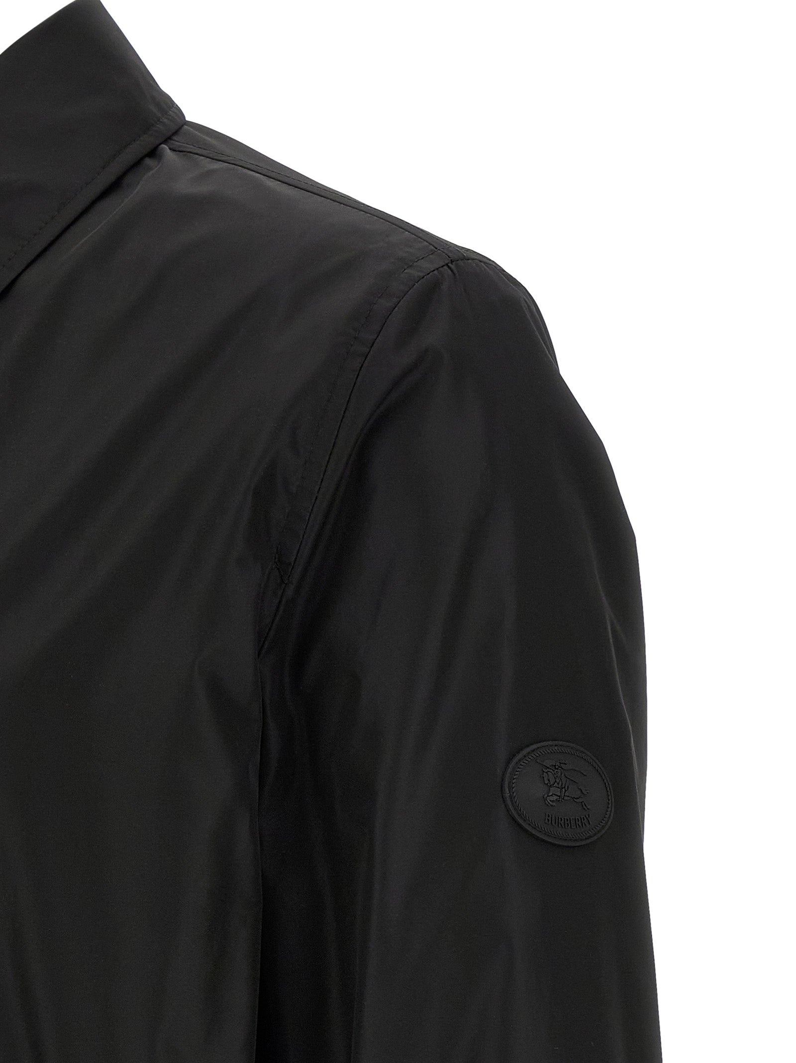 Burberry Black Polyamide Shell Men's Jacket