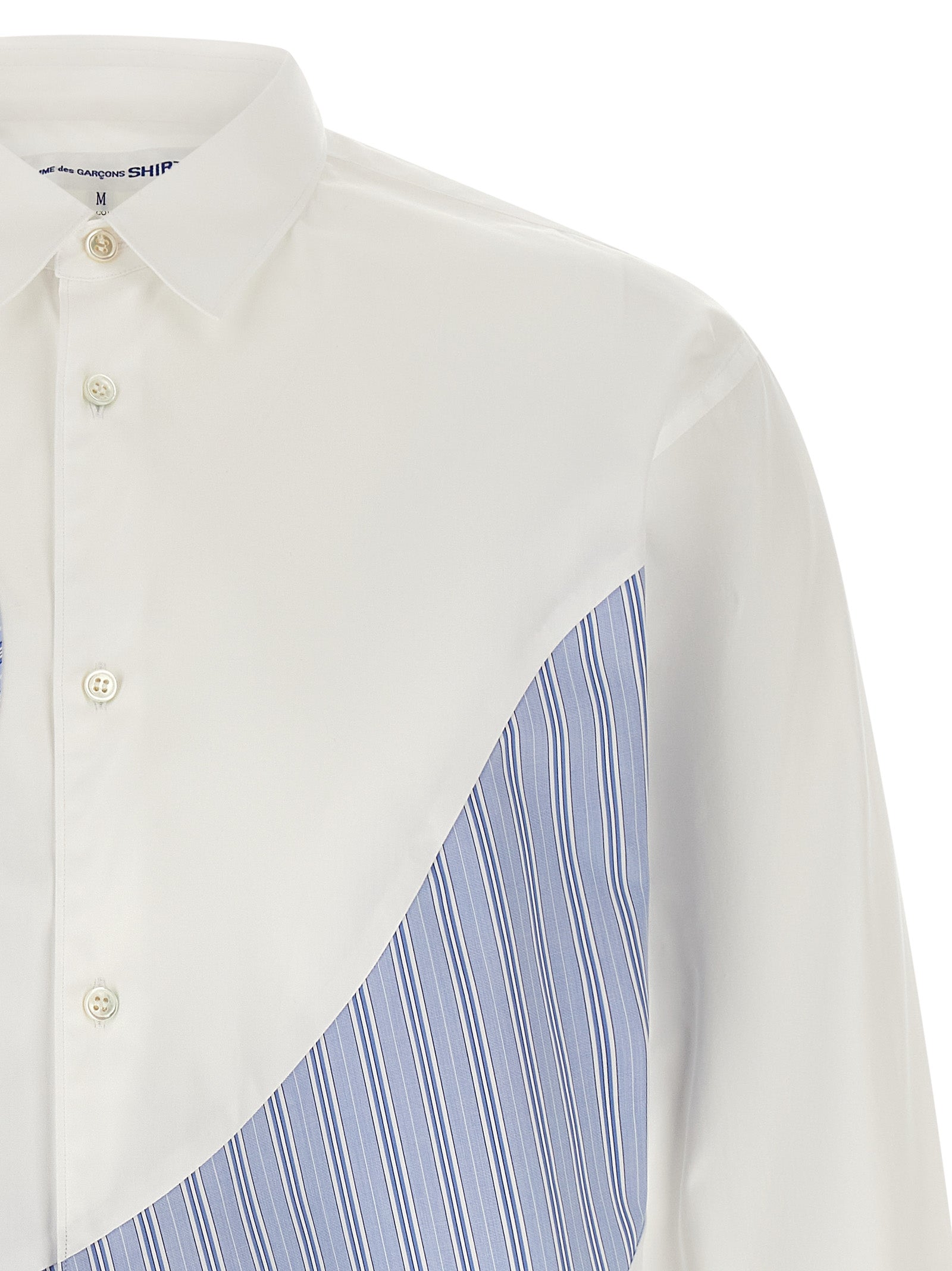 Comme Des Garçons White Cotton Men's Blouse