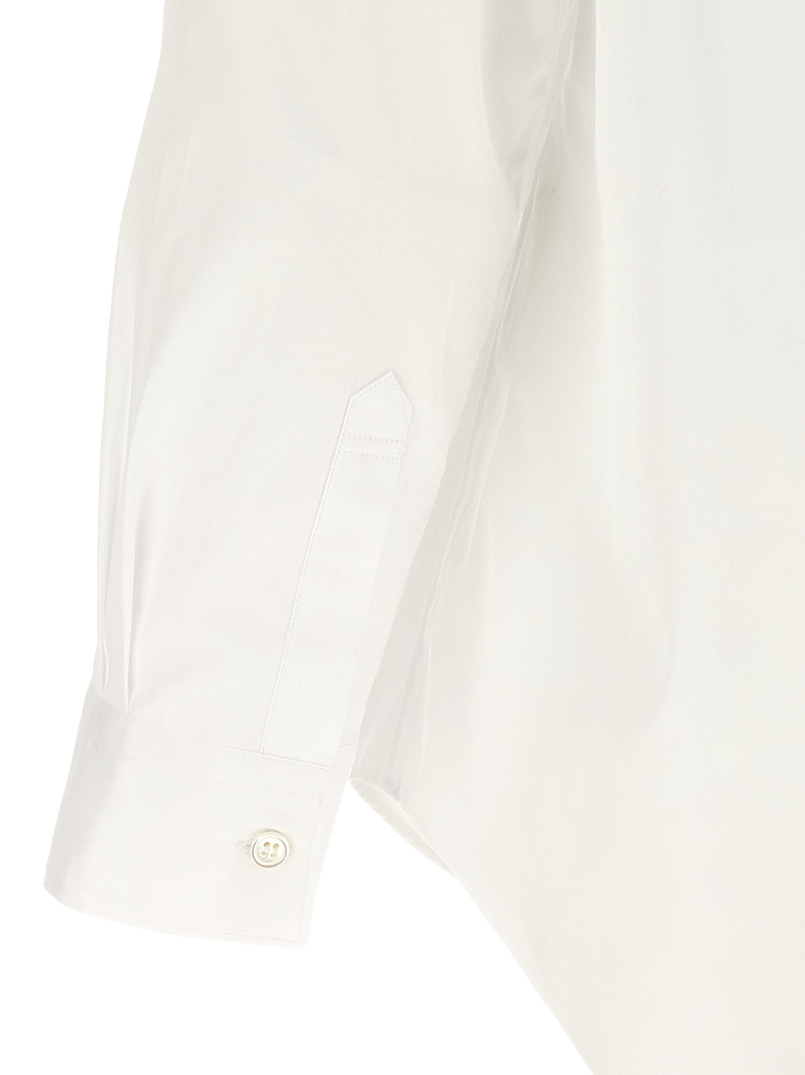 Comme Des Garçons White Cotton Men's Blouse