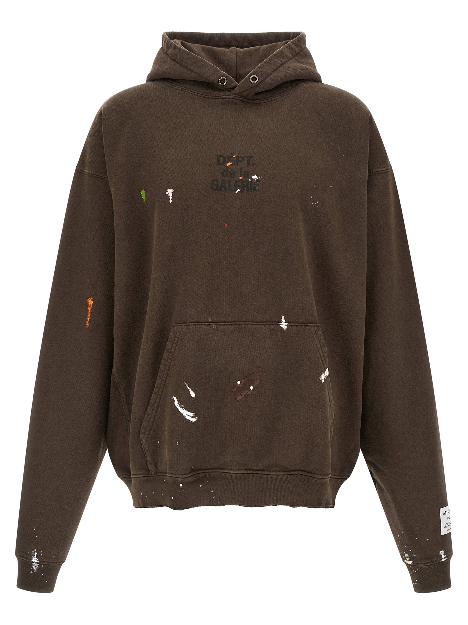 GALLERY DEPT. Brown Cotton Men's Sweatshirt