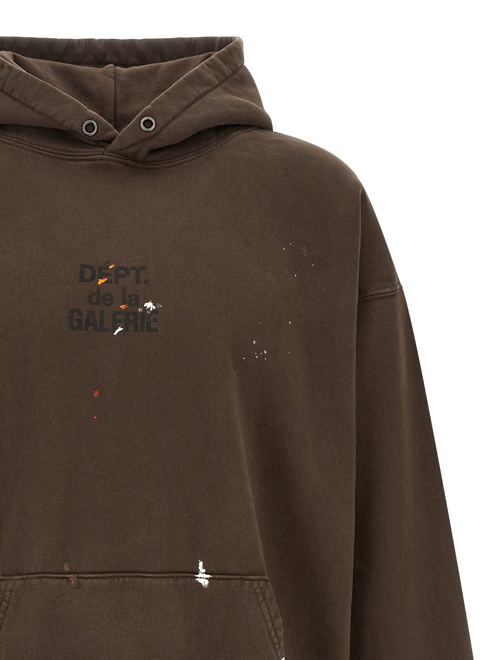 GALLERY DEPT. Brown Cotton Men's Sweatshirt