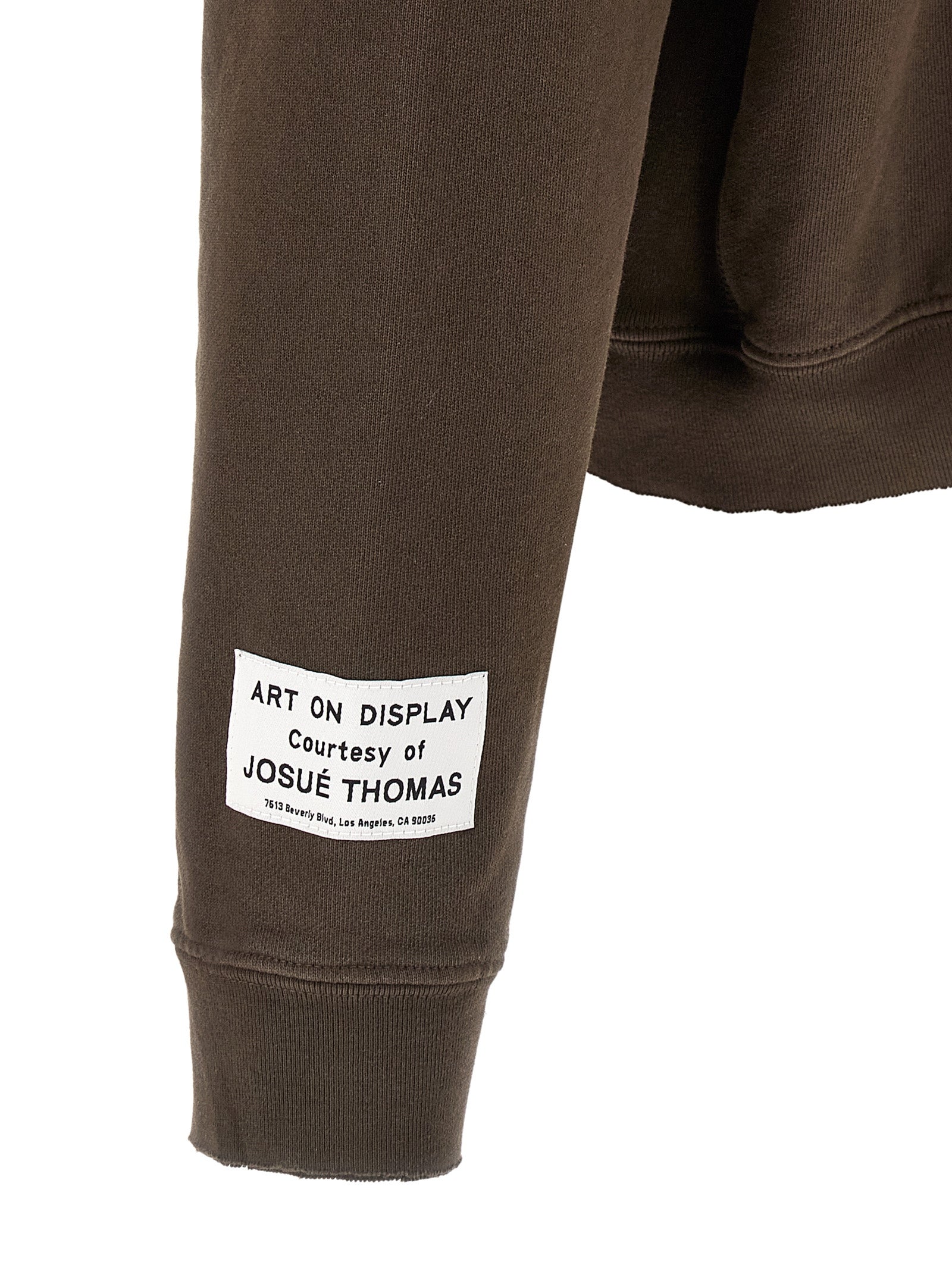 GALLERY DEPT. Brown Cotton Men's Sweatshirt