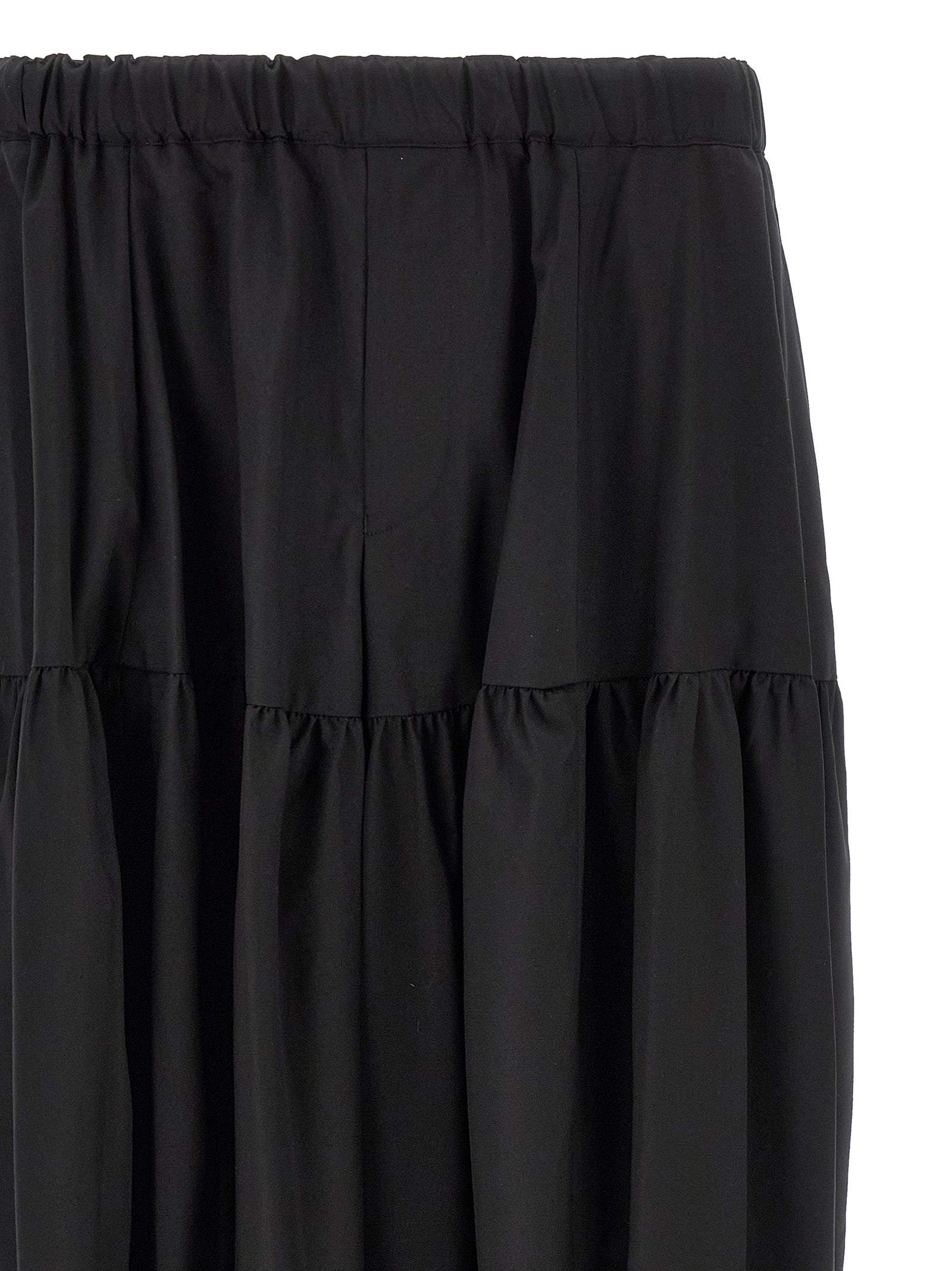 Comme Des Garçons Black Polyester Casual Men's Pants