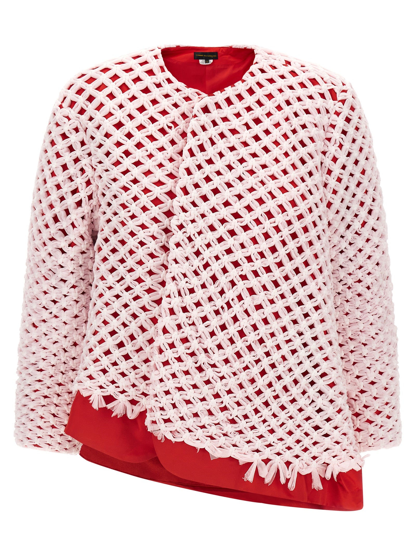 Comme Des Garçons Multicolor Polyester Women's Blazer