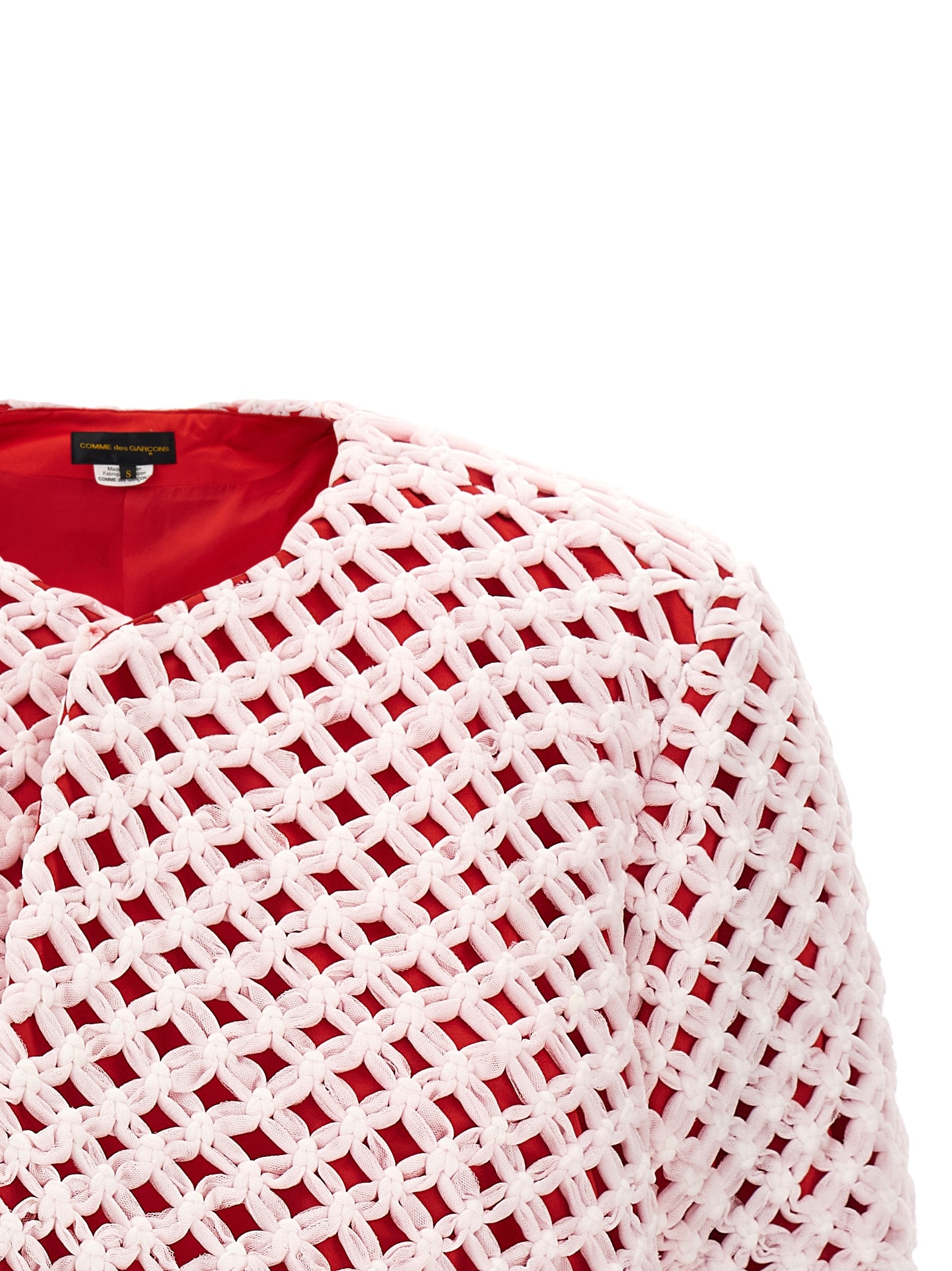 Comme Des Garçons Multicolor Polyester Women's Blazer