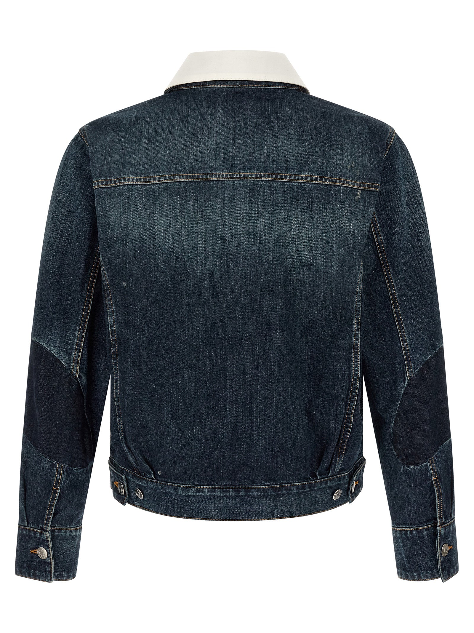 Namacheko Blue Cotton Denim Men's Jacket