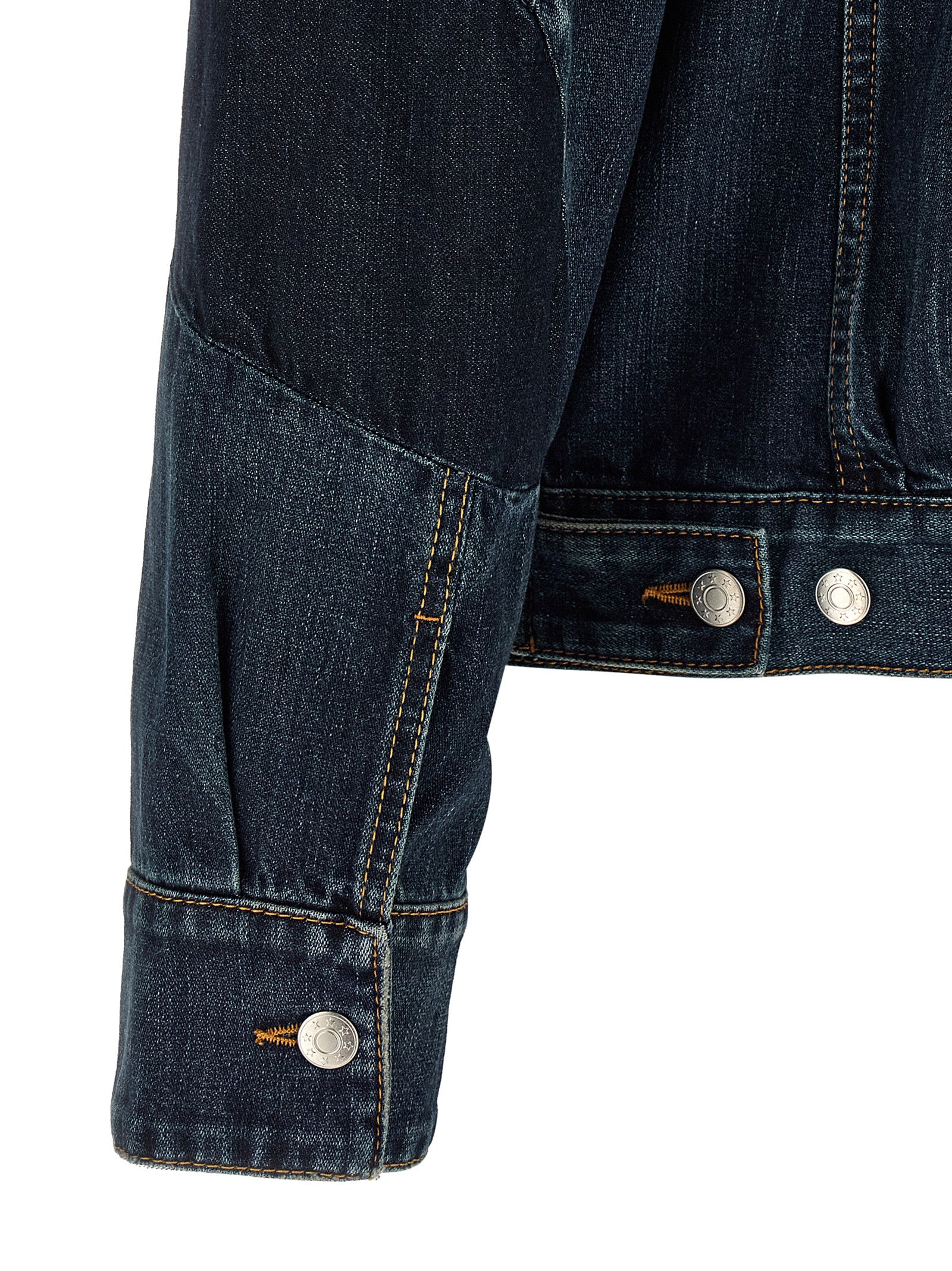 Namacheko Blue Cotton Denim Men's Jacket