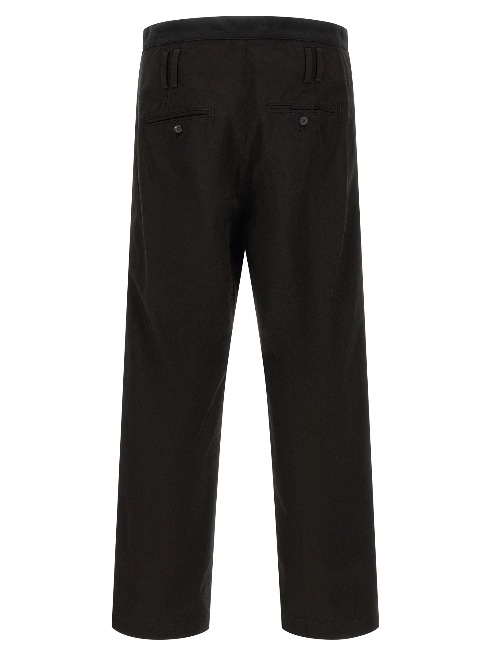 Namacheko Black Cotton Casual Men's Pants