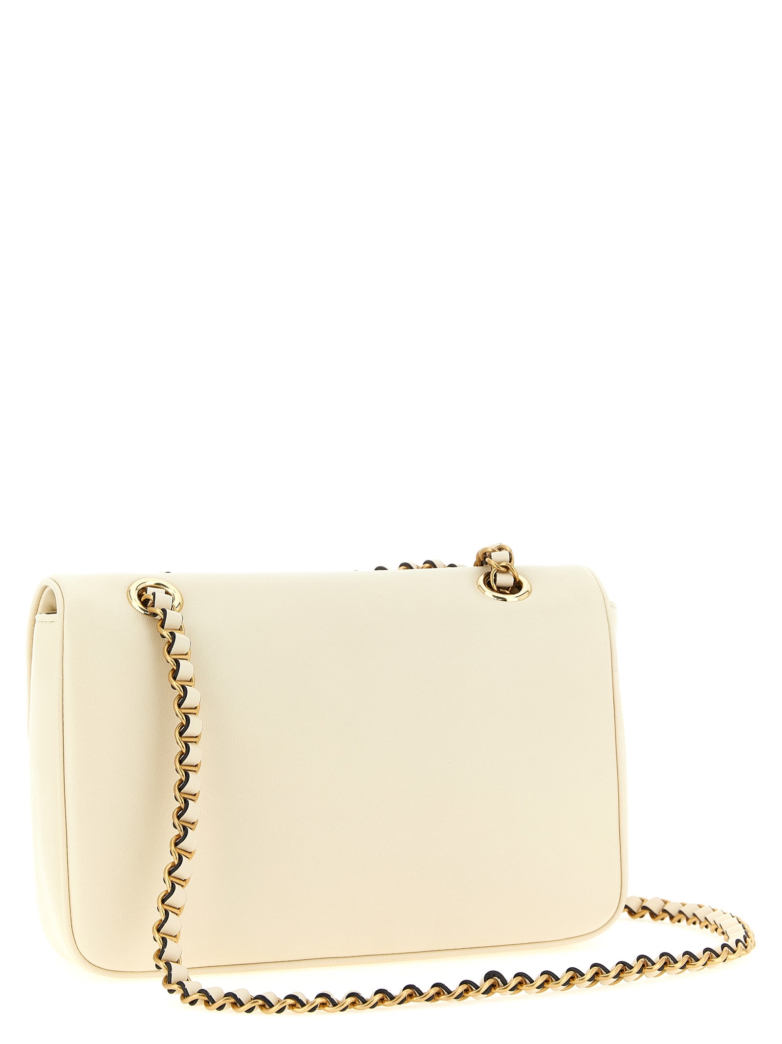 Valentino Garavani White Lamb Leather Shoulder Women's Bag