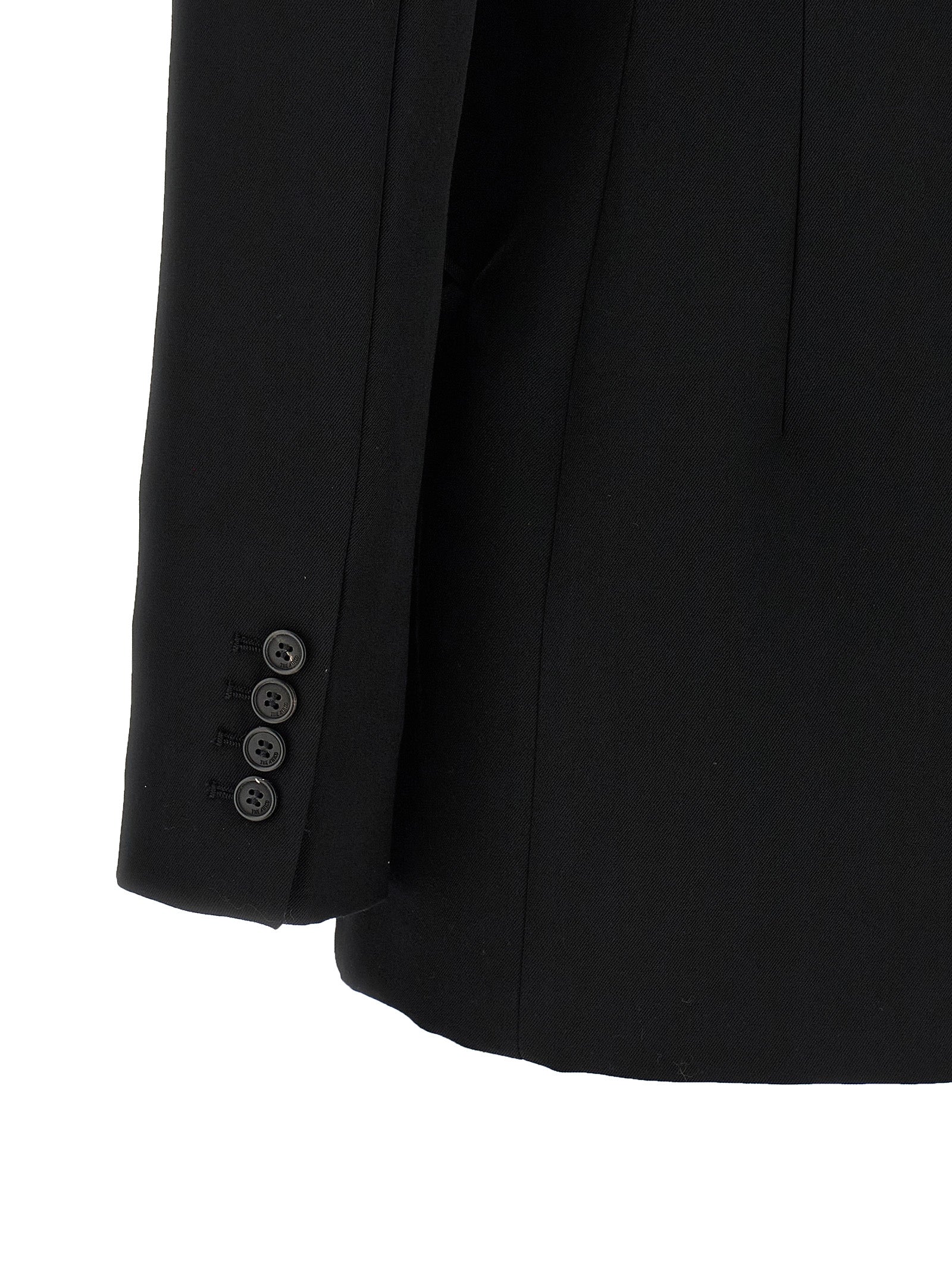 The Attico Black Virgin Wool Women's Blazer