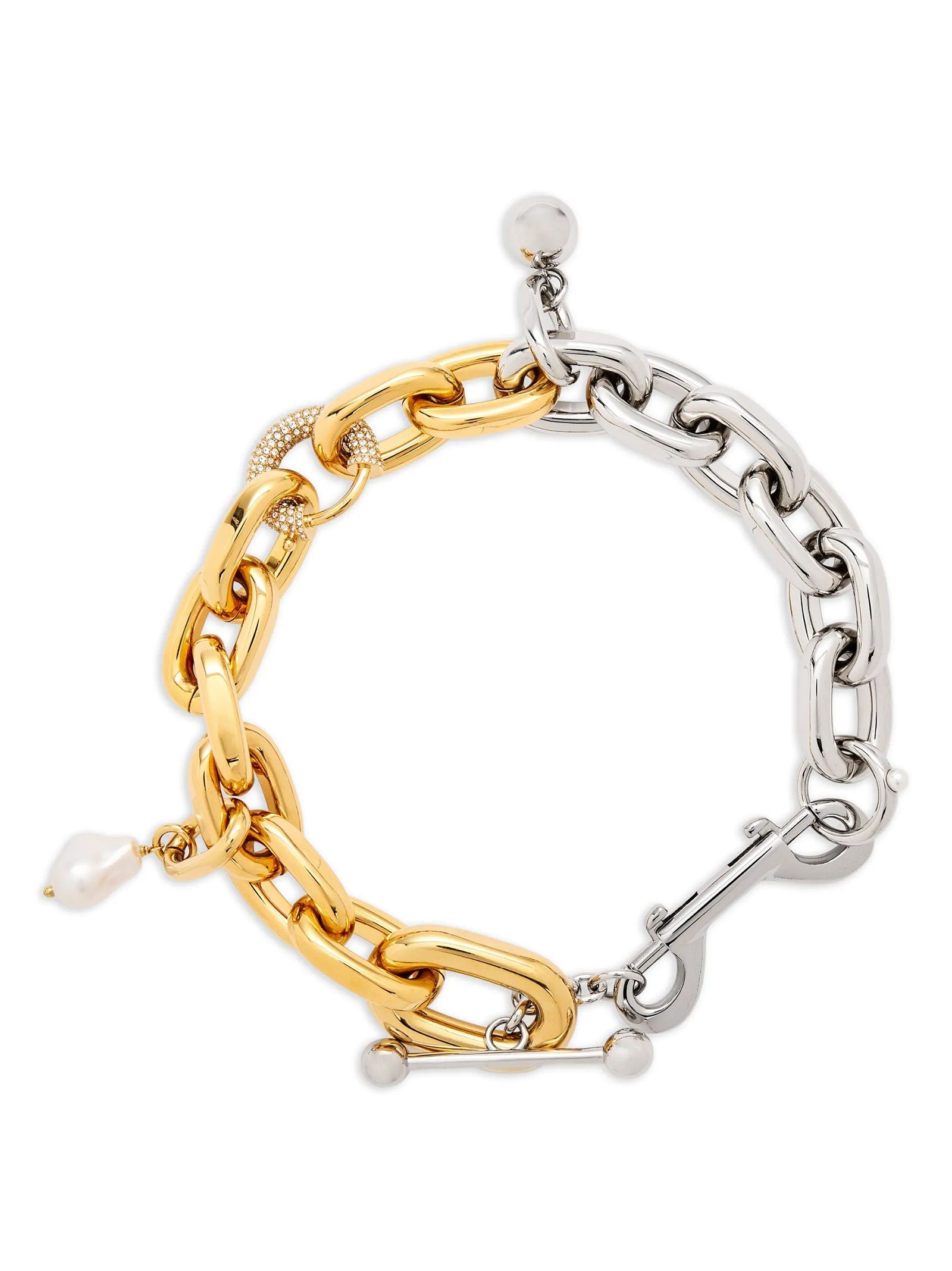 Paco Rabanne Multicolor Brass Women's Necklace