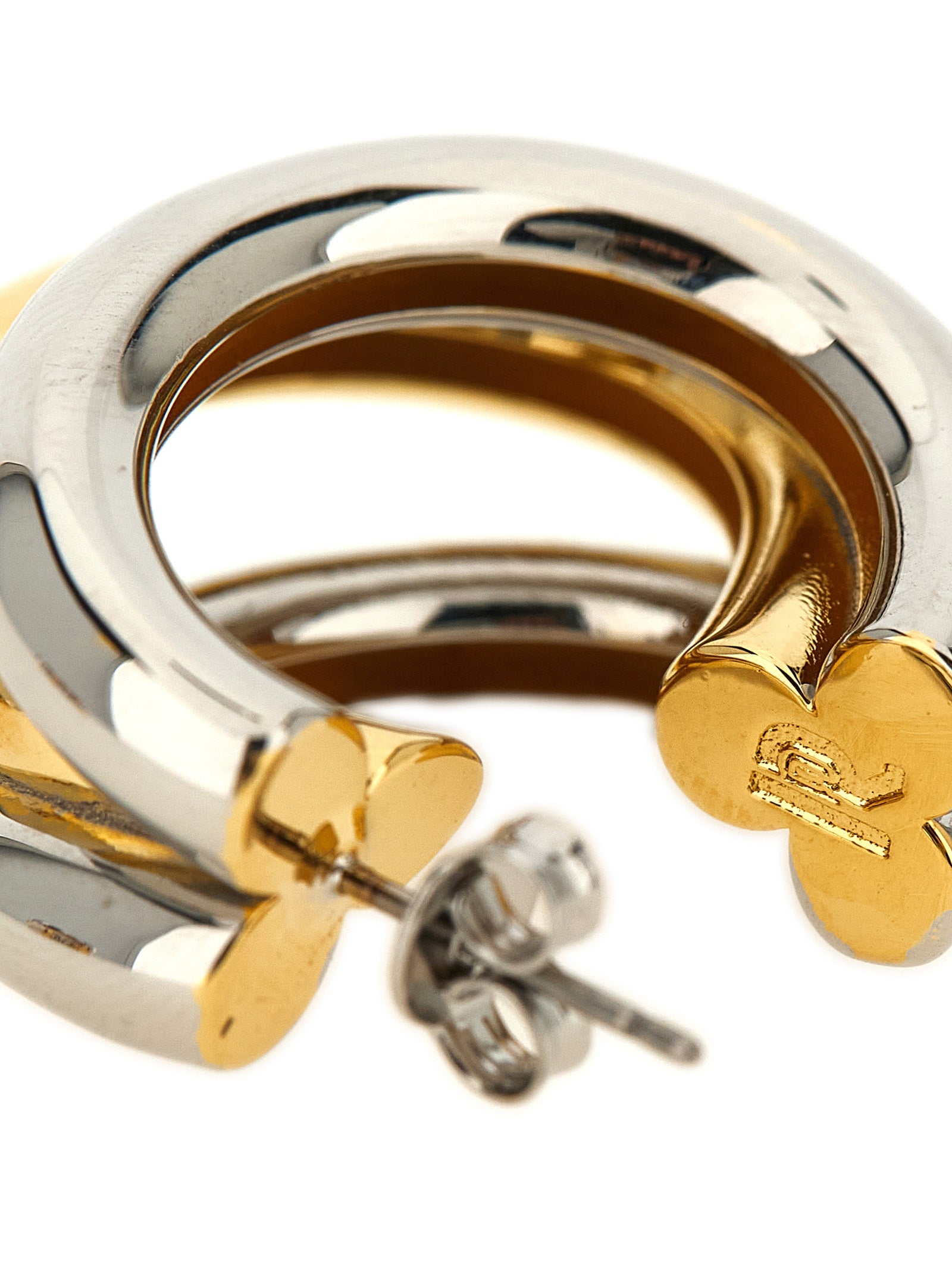 Paco Rabanne Multicolor Brass Women's Earrings