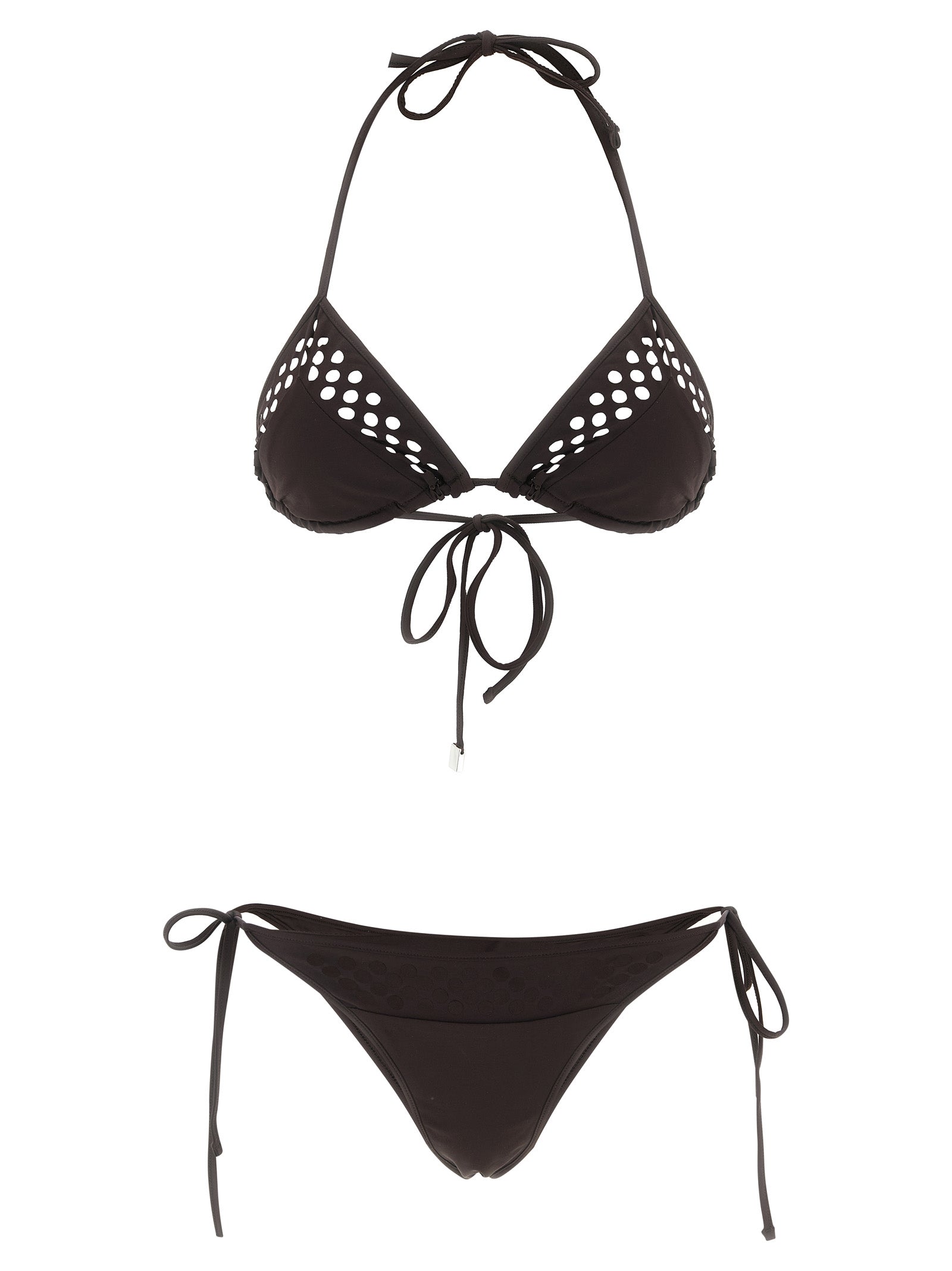 The Attico Brown Polyamide Women's Bikini