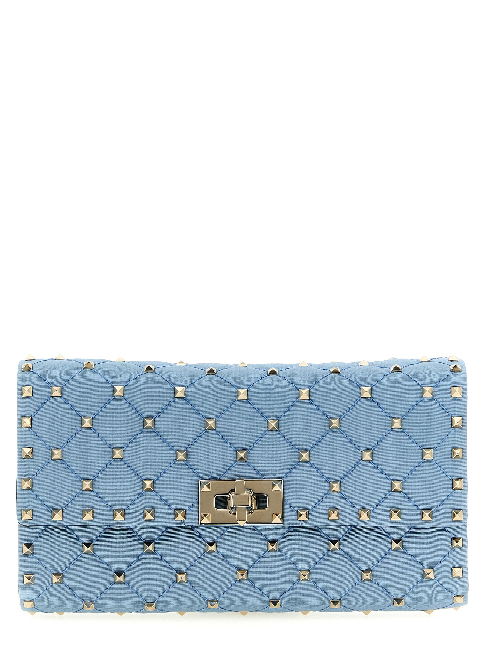 Valentino Garavani Blue Viscose Crossbody Women's Bag