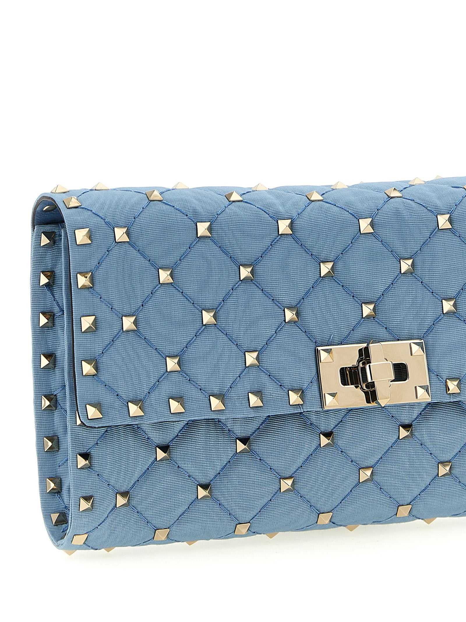 Valentino Garavani Blue Viscose Crossbody Women's Bag