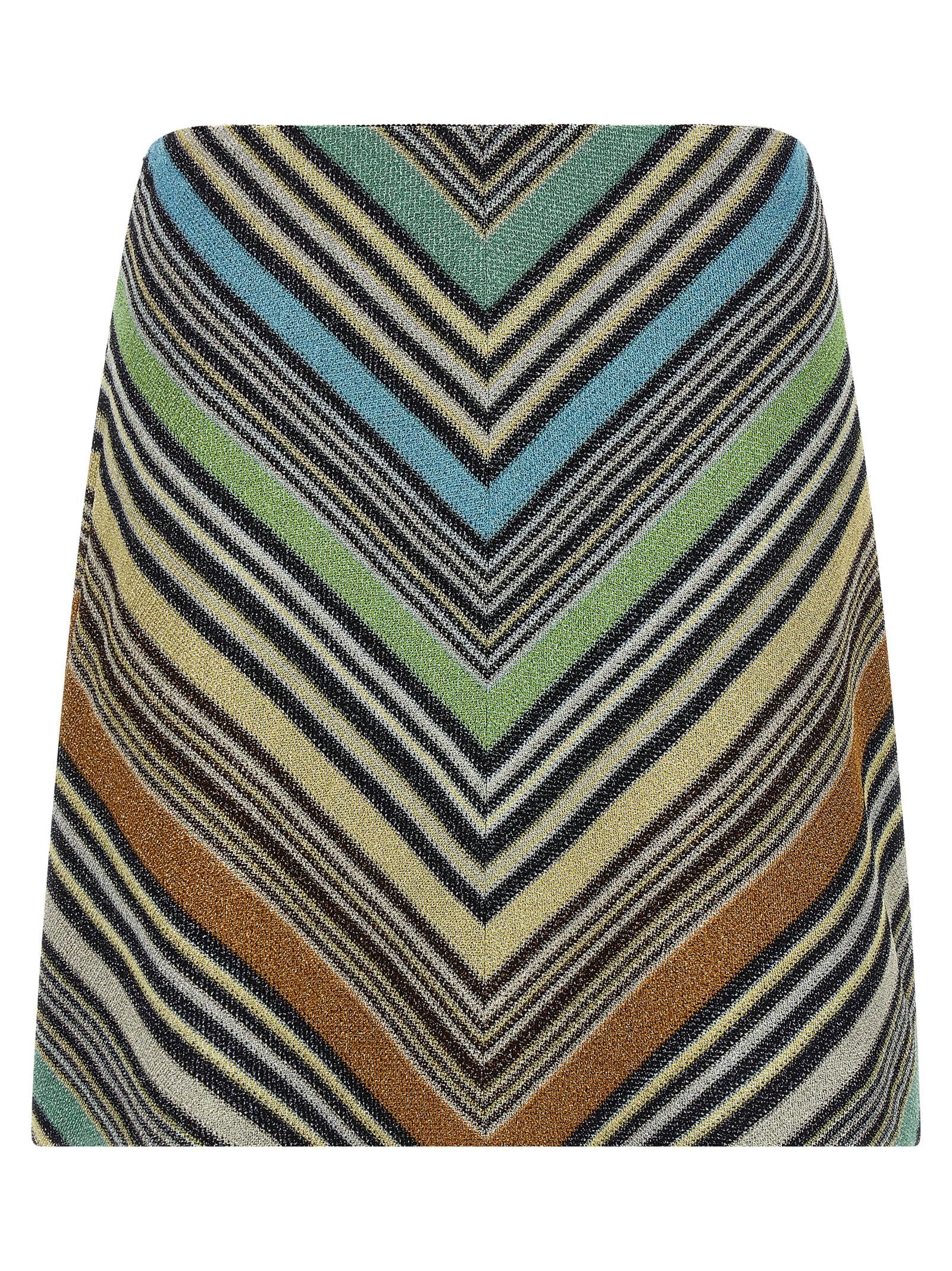 Missoni Multicolor Viscose Long Women's Skirt