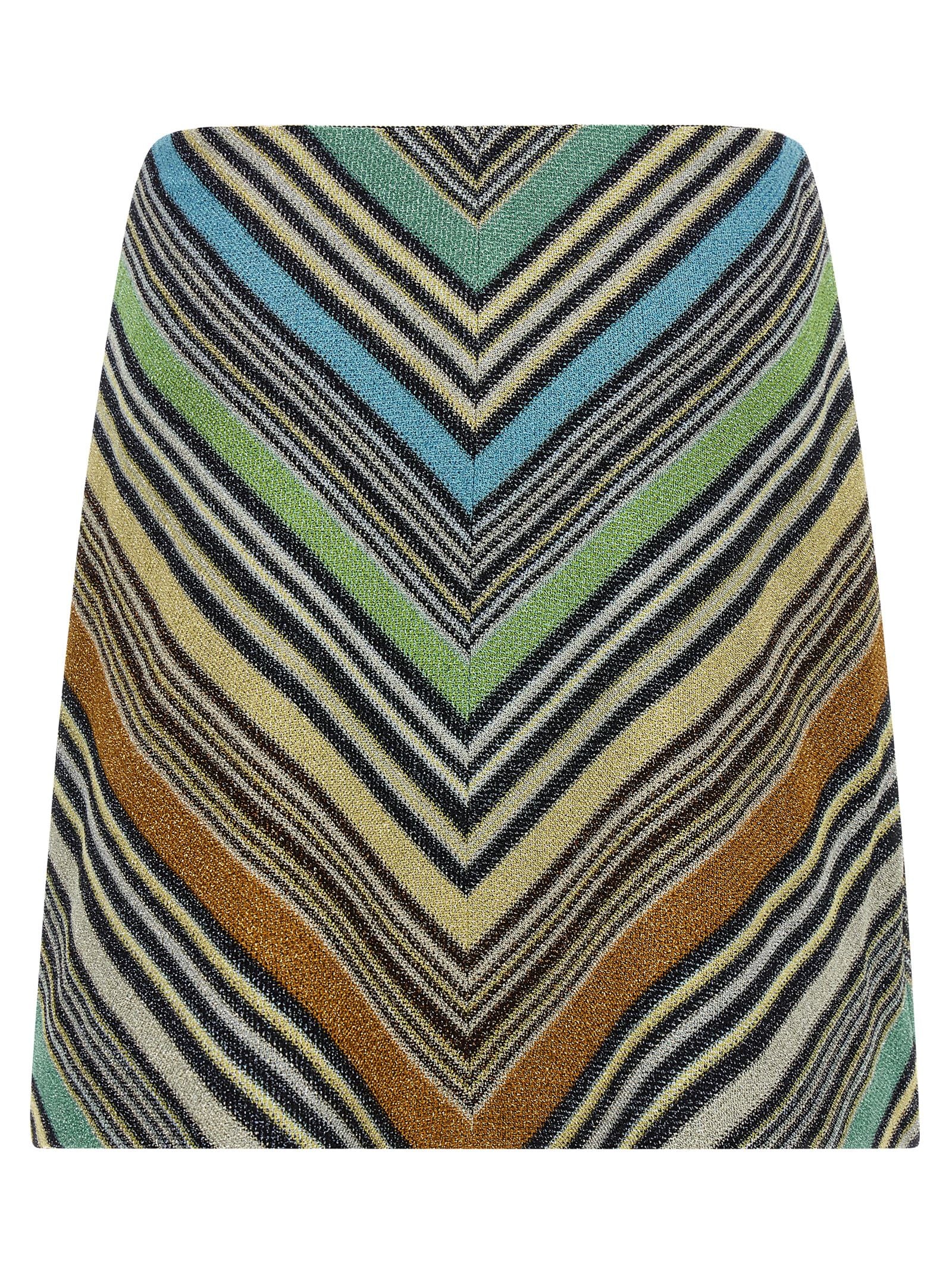 Missoni Multicolor Viscose Long Women's Skirt