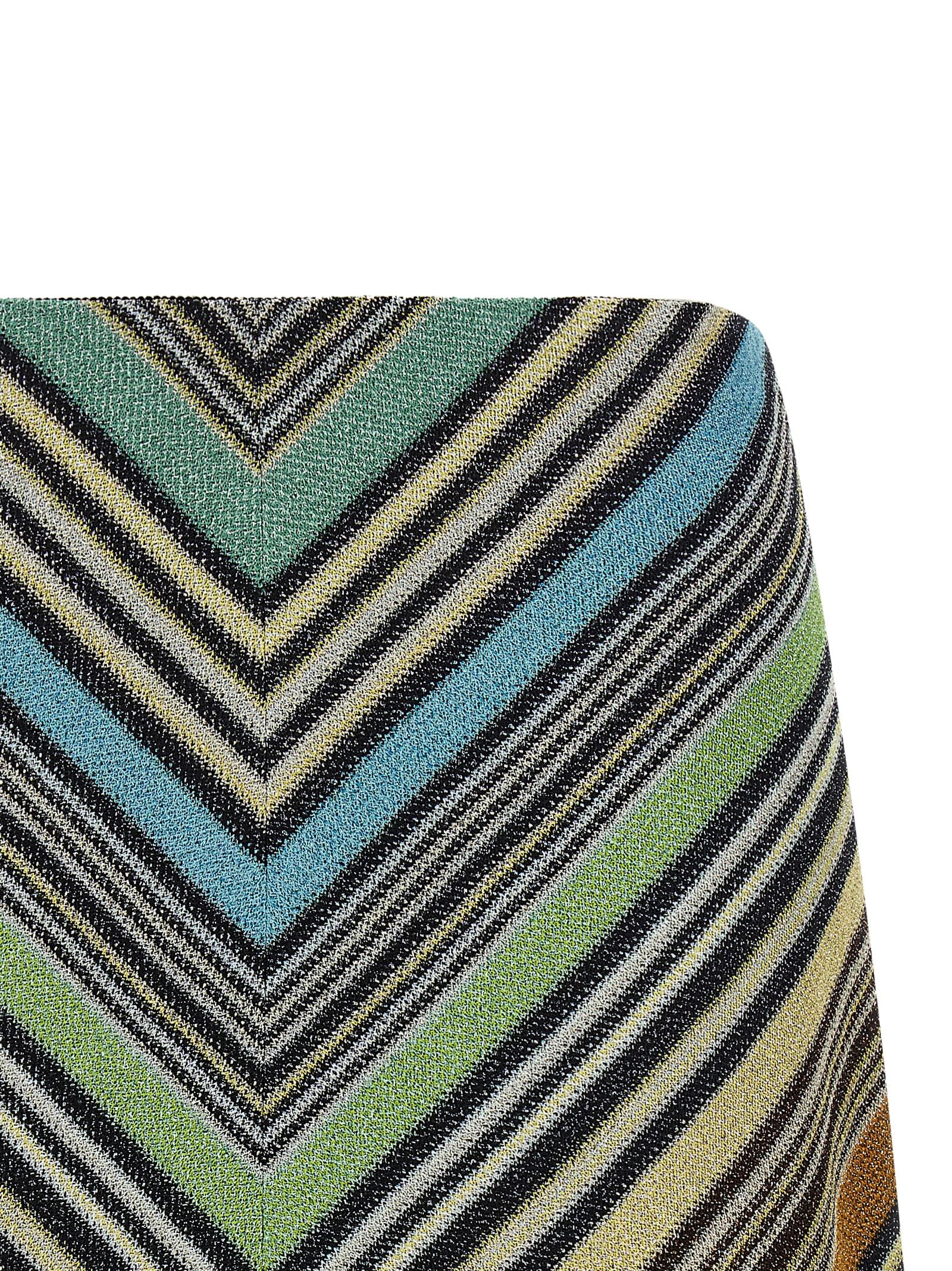 Missoni Multicolor Viscose Long Women's Skirt