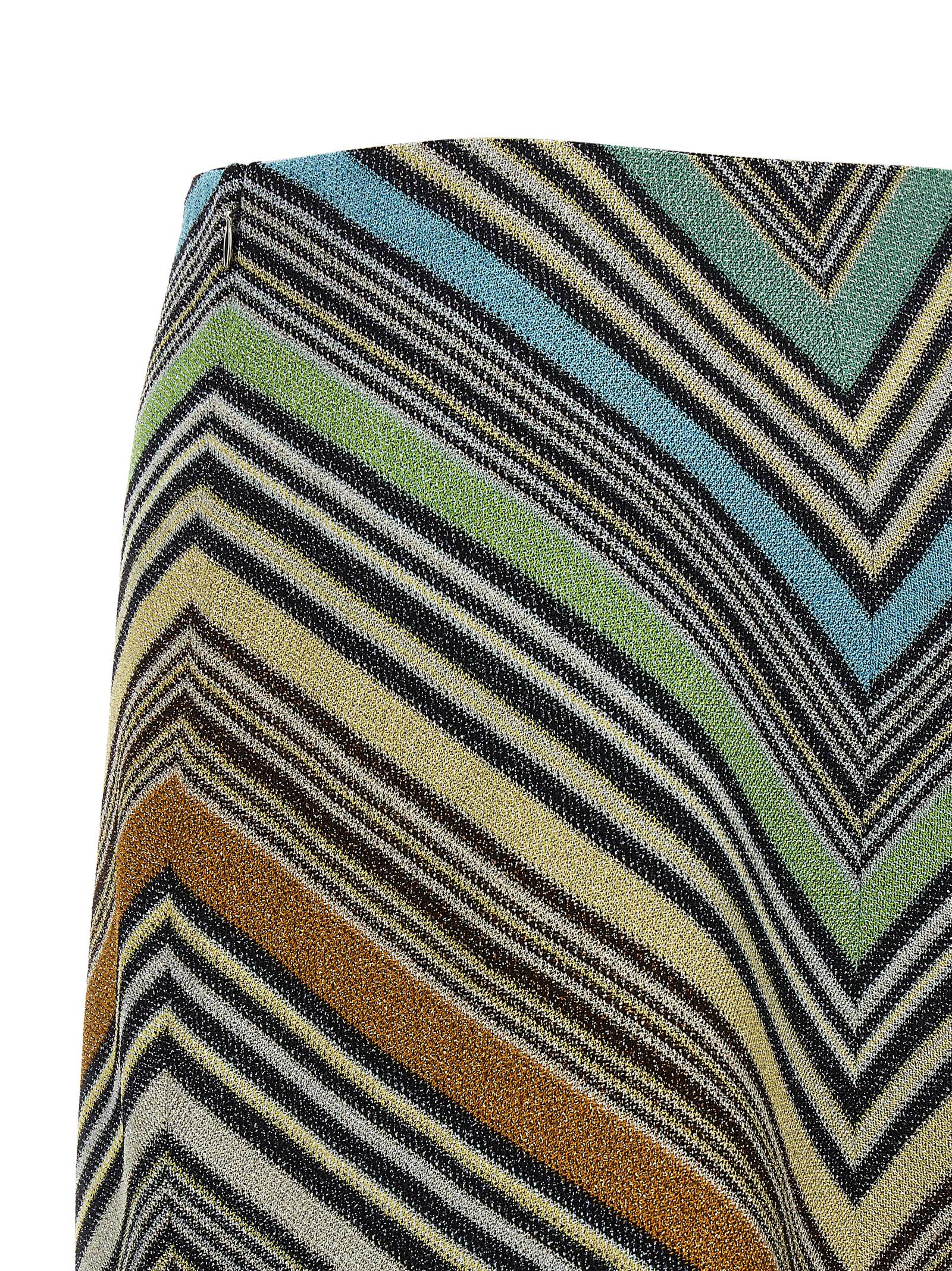 Missoni Multicolor Viscose Long Women's Skirt