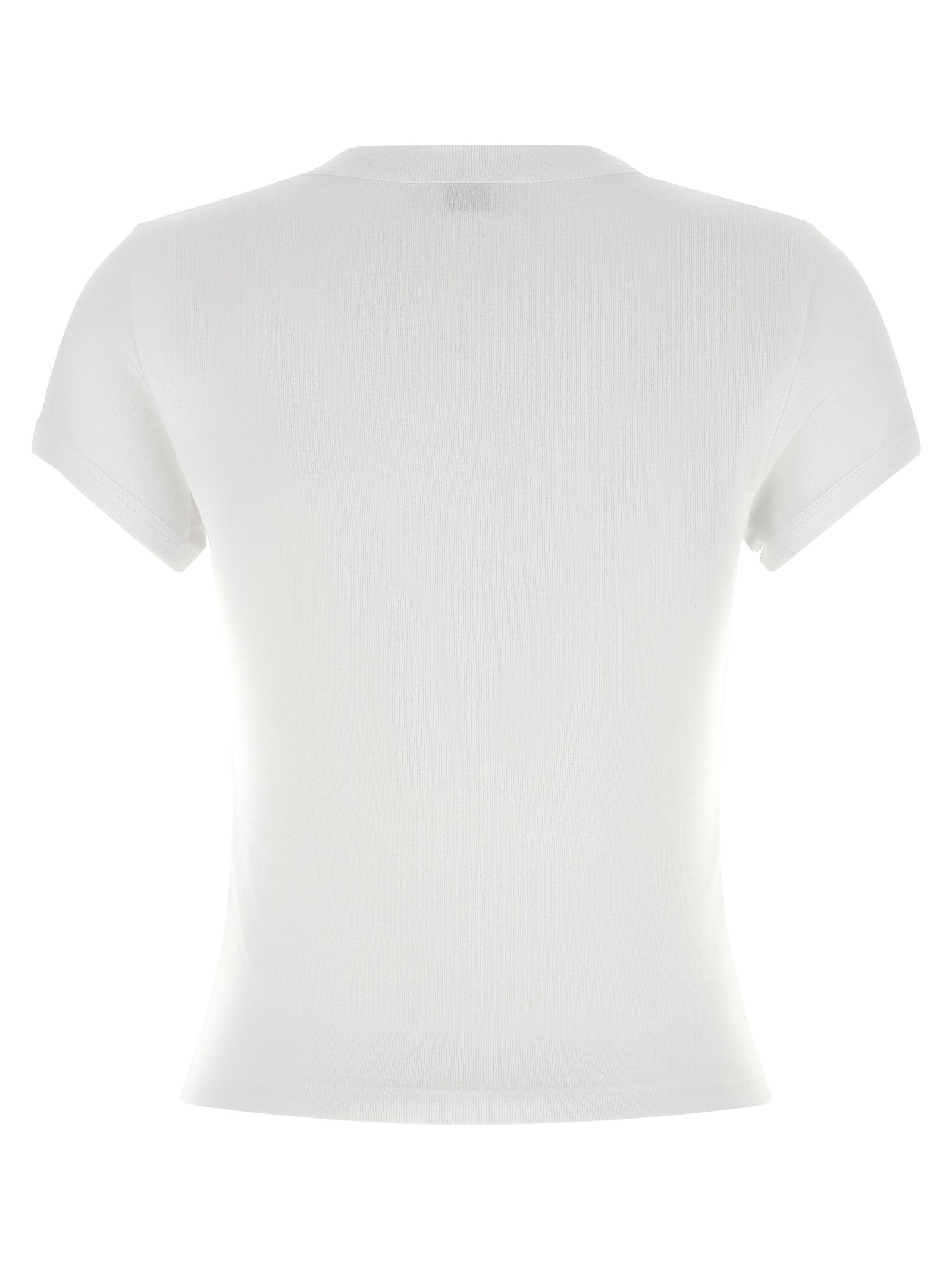 Saint Laurent White Cotton Women's T-Shirt