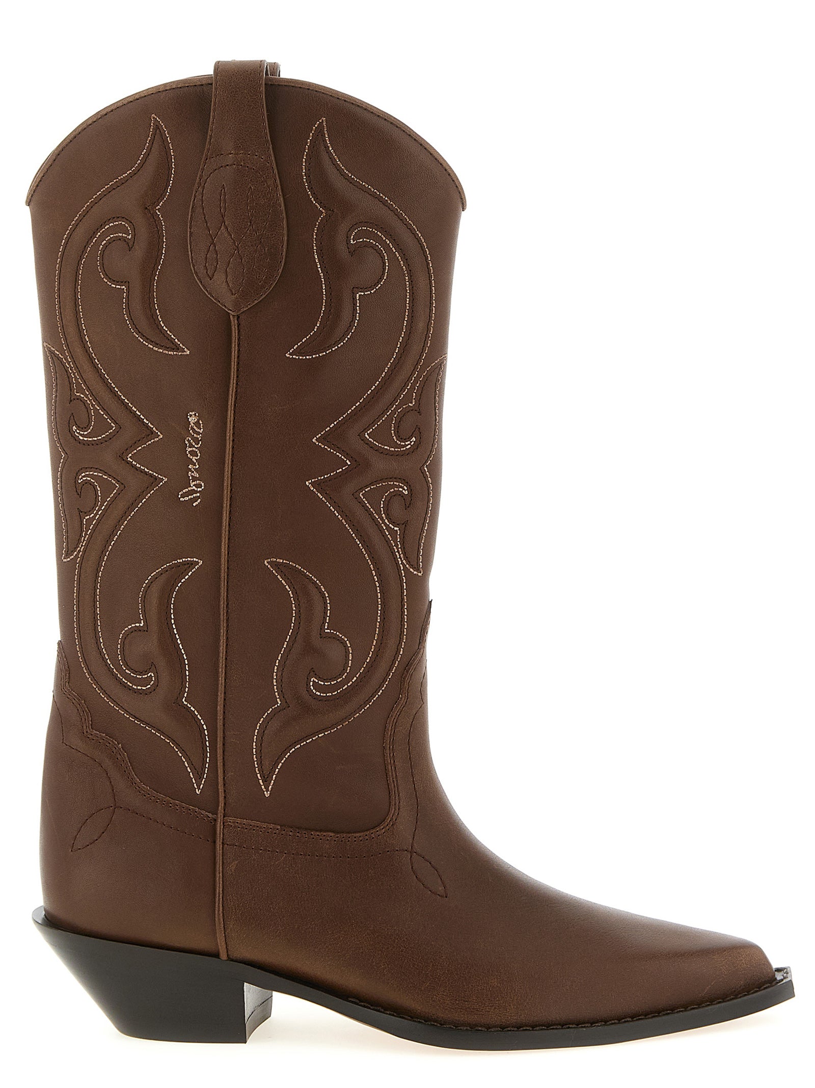Sonora Brown Calfskin Chelsea Women's Boots