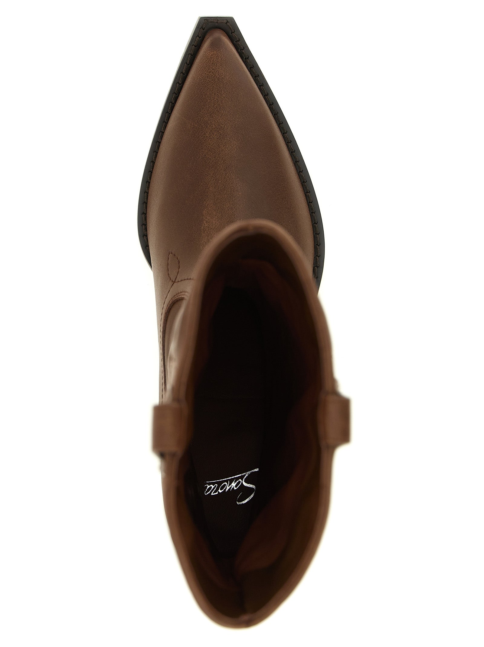 Sonora Brown Calfskin Chelsea Women's Boots