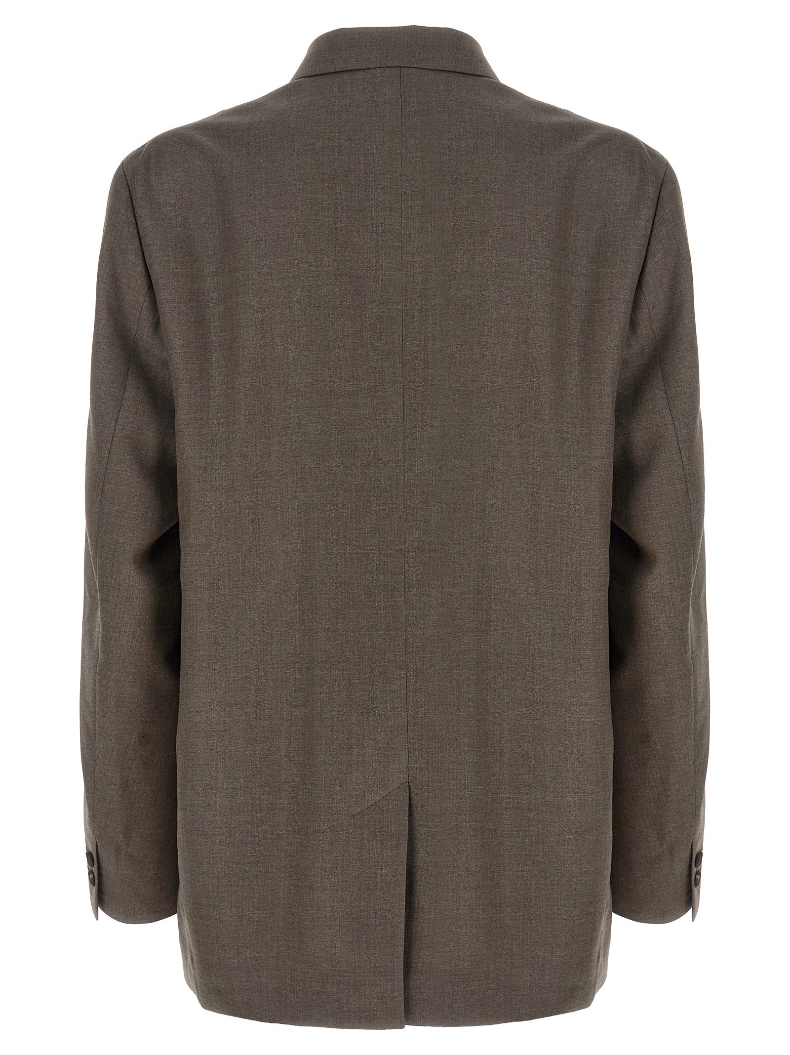 SSSTEIN Gray Wool Men's Blazer