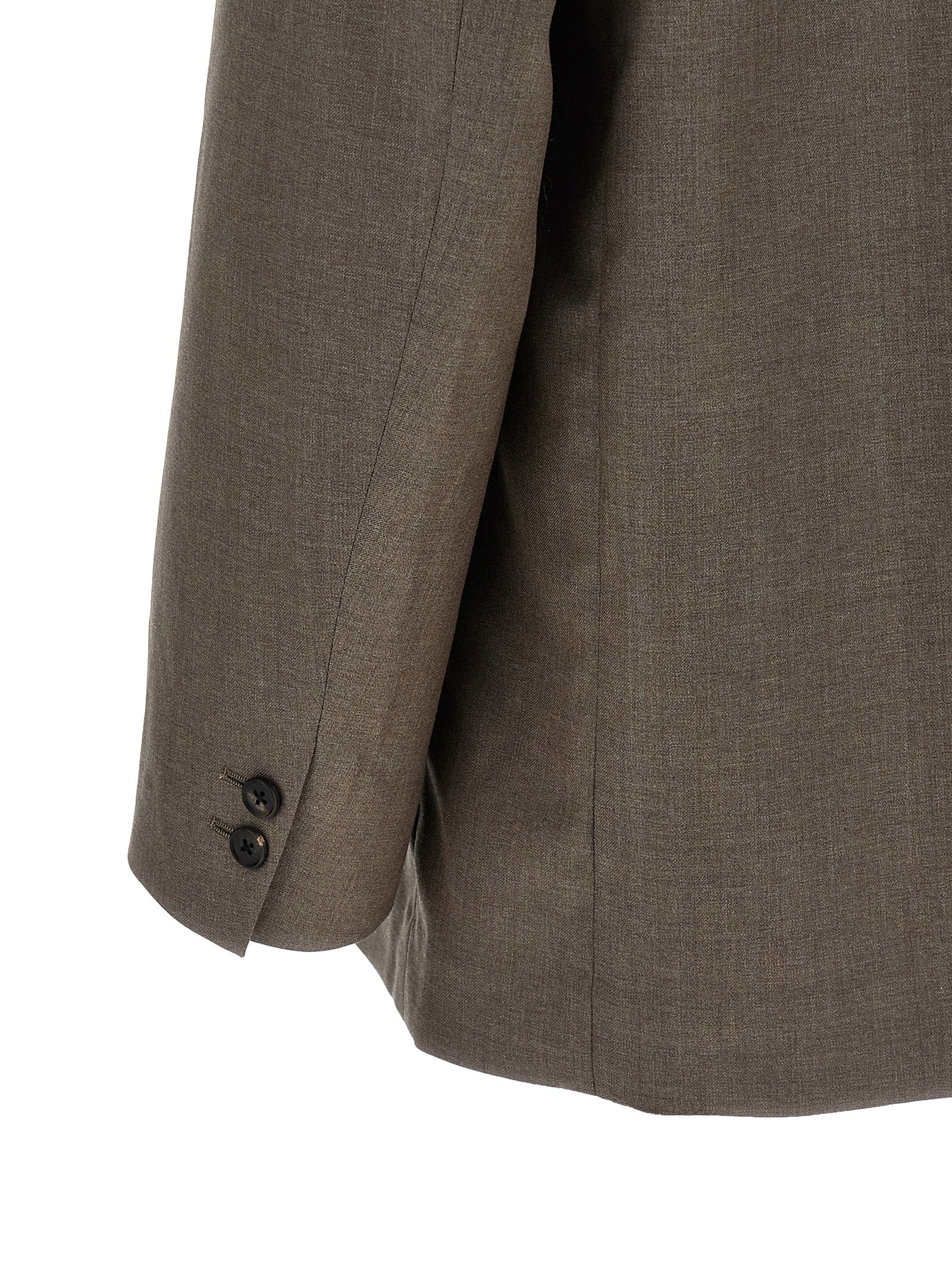 SSSTEIN Gray Wool Men's Blazer