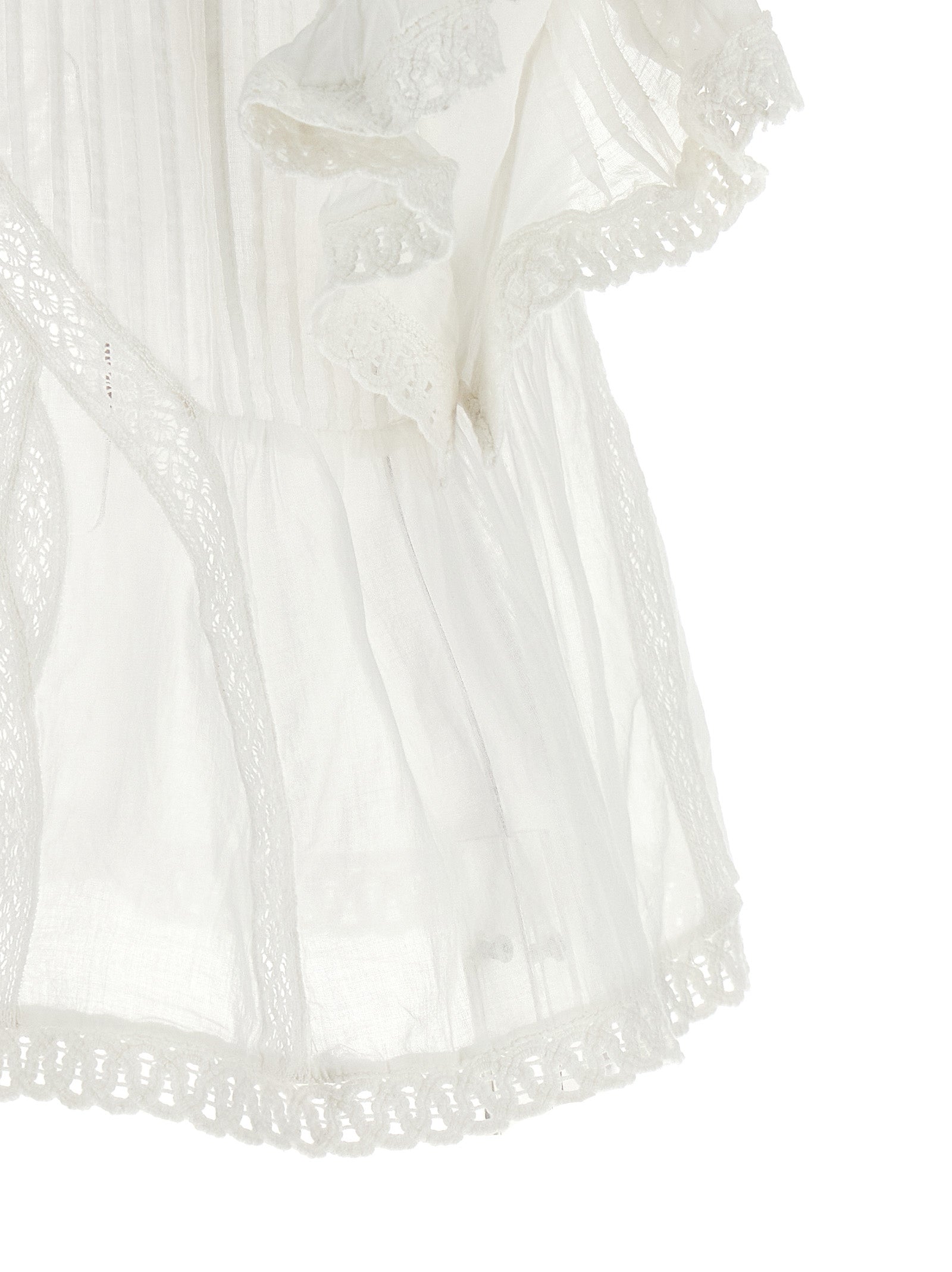FARM RIO White Organic Cotton Women's Blouse