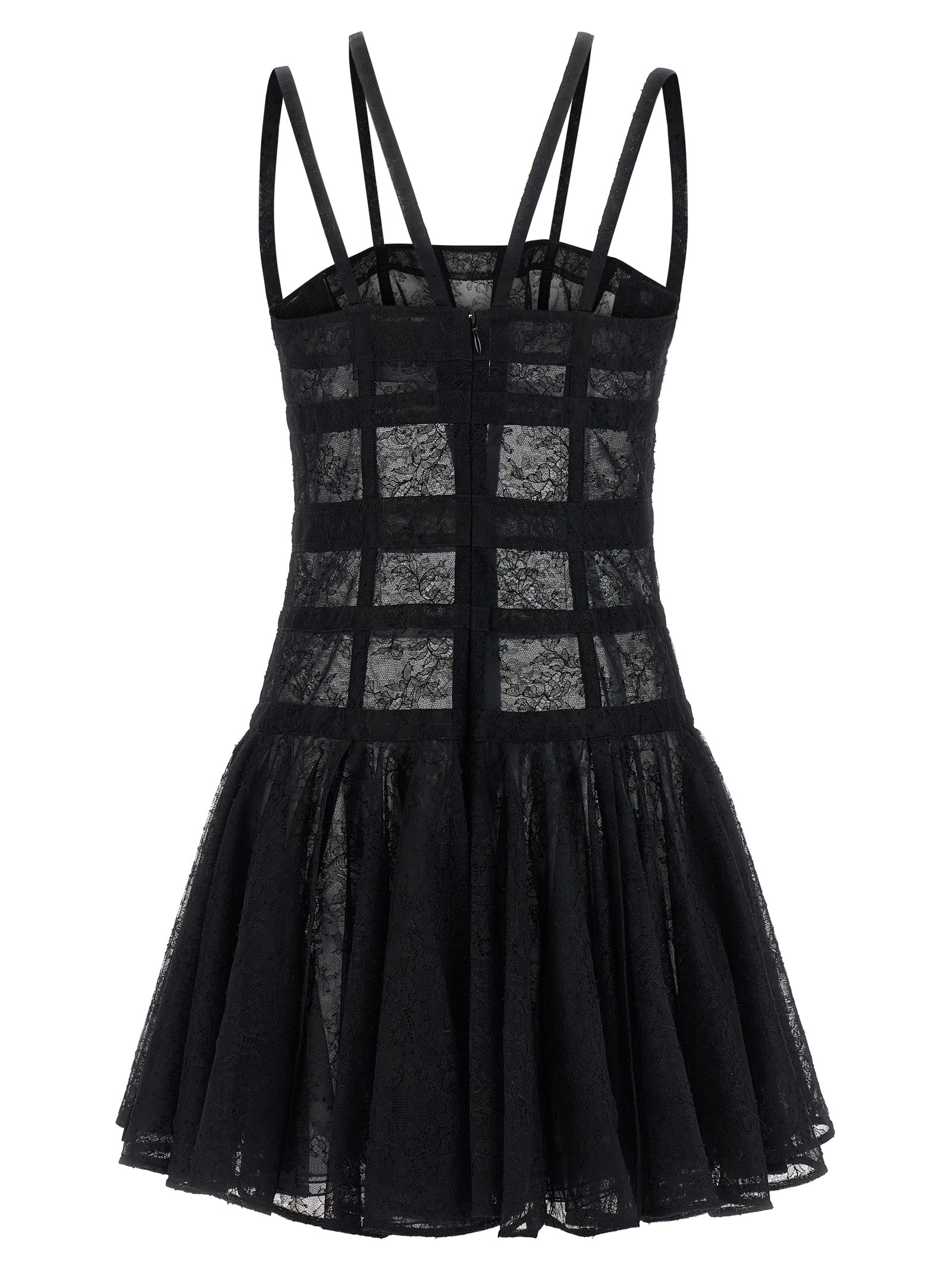 Giovanni Bedin Black Polyamide Short Women's Dress