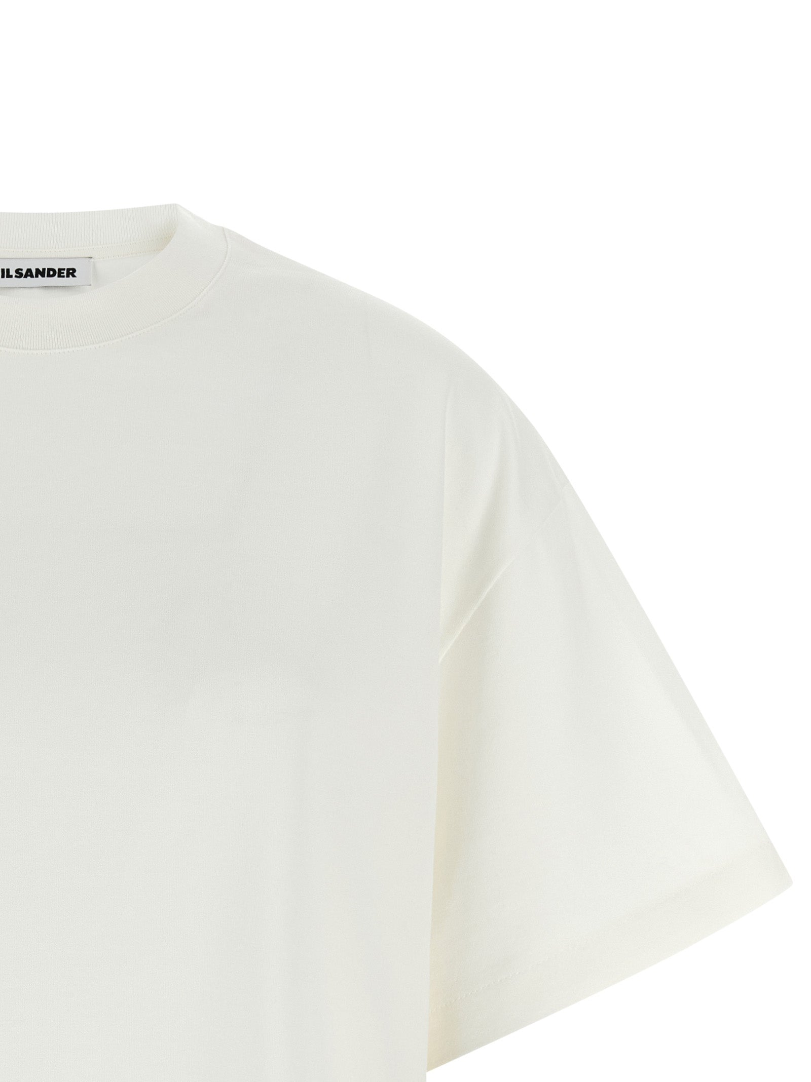 Jil Sander Bicolor Cotton Women's T-Shirt