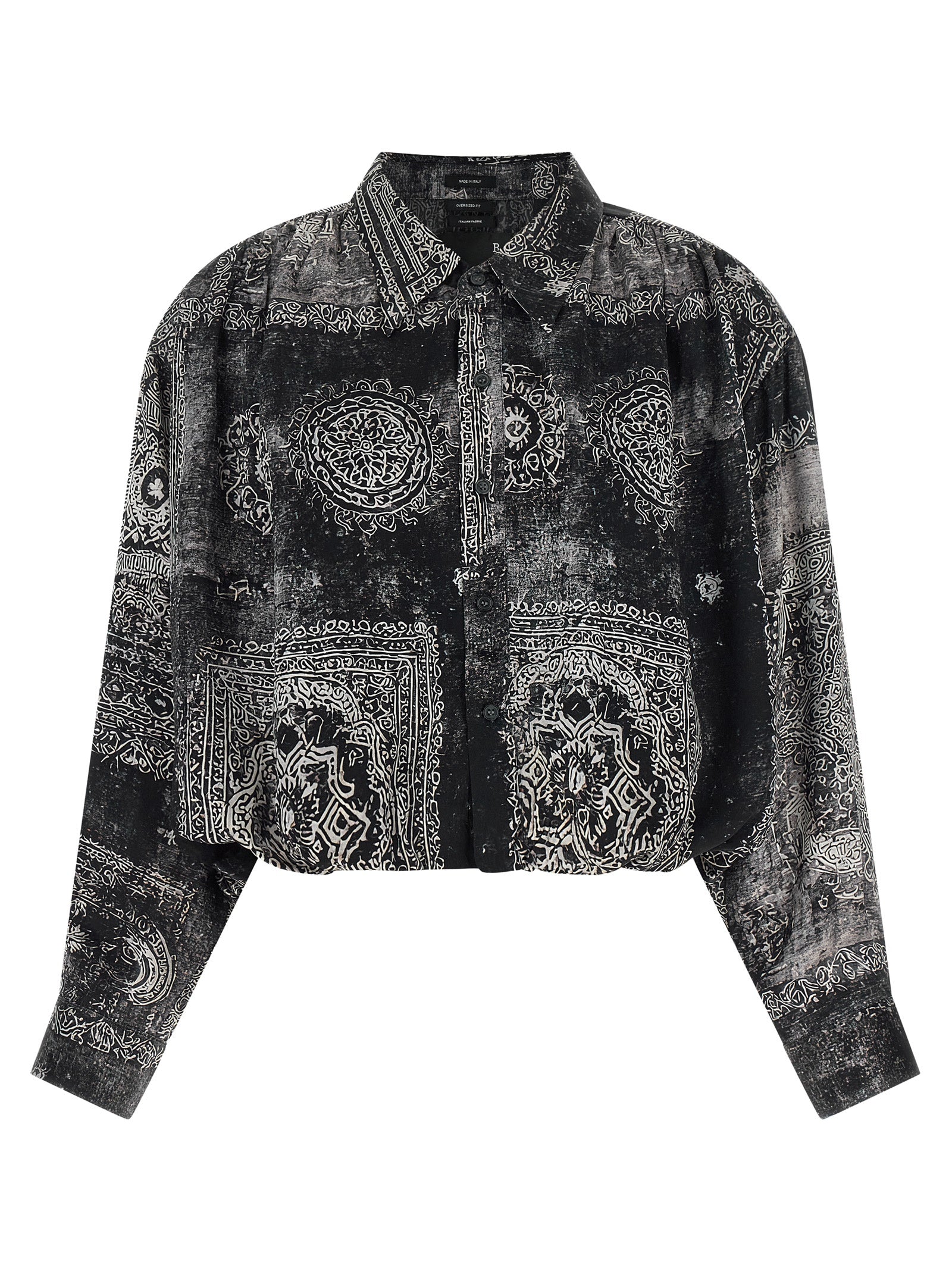 R13 Black Silk Women's Blouse