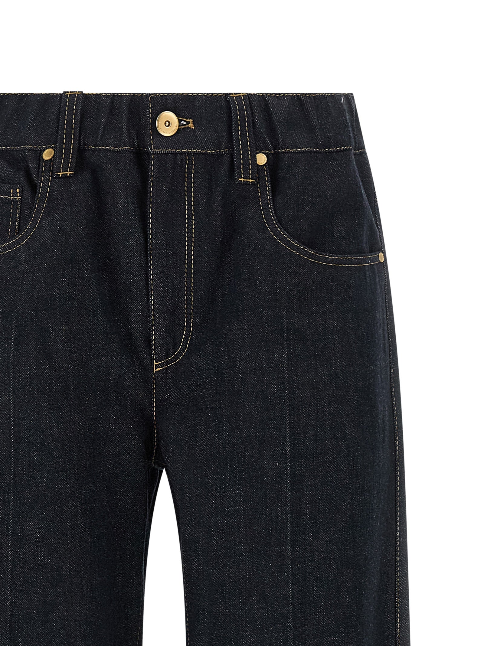 Brunello Cucinelli Blue Cotton Jeans Women's Denim