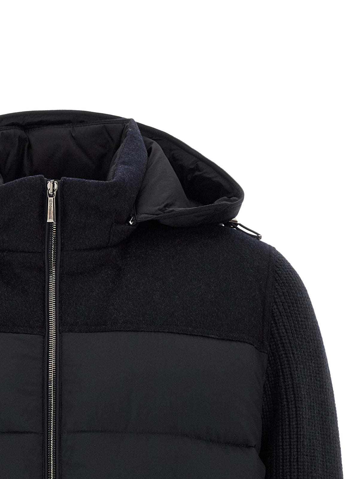 MooRER Blue Wool Full-Length Men's Jacket