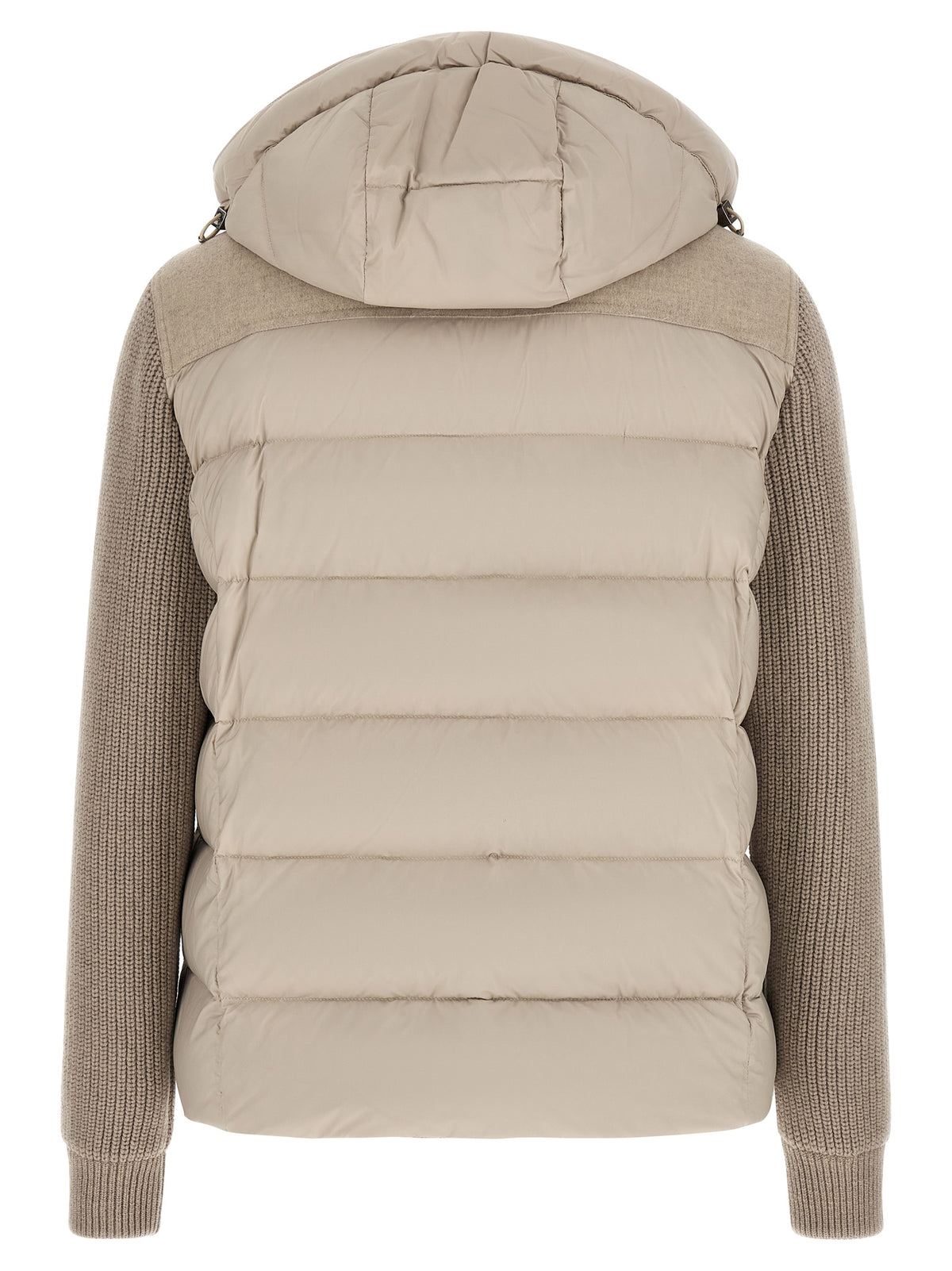 MooRER Beige Wool Full-Length Men's Jacket