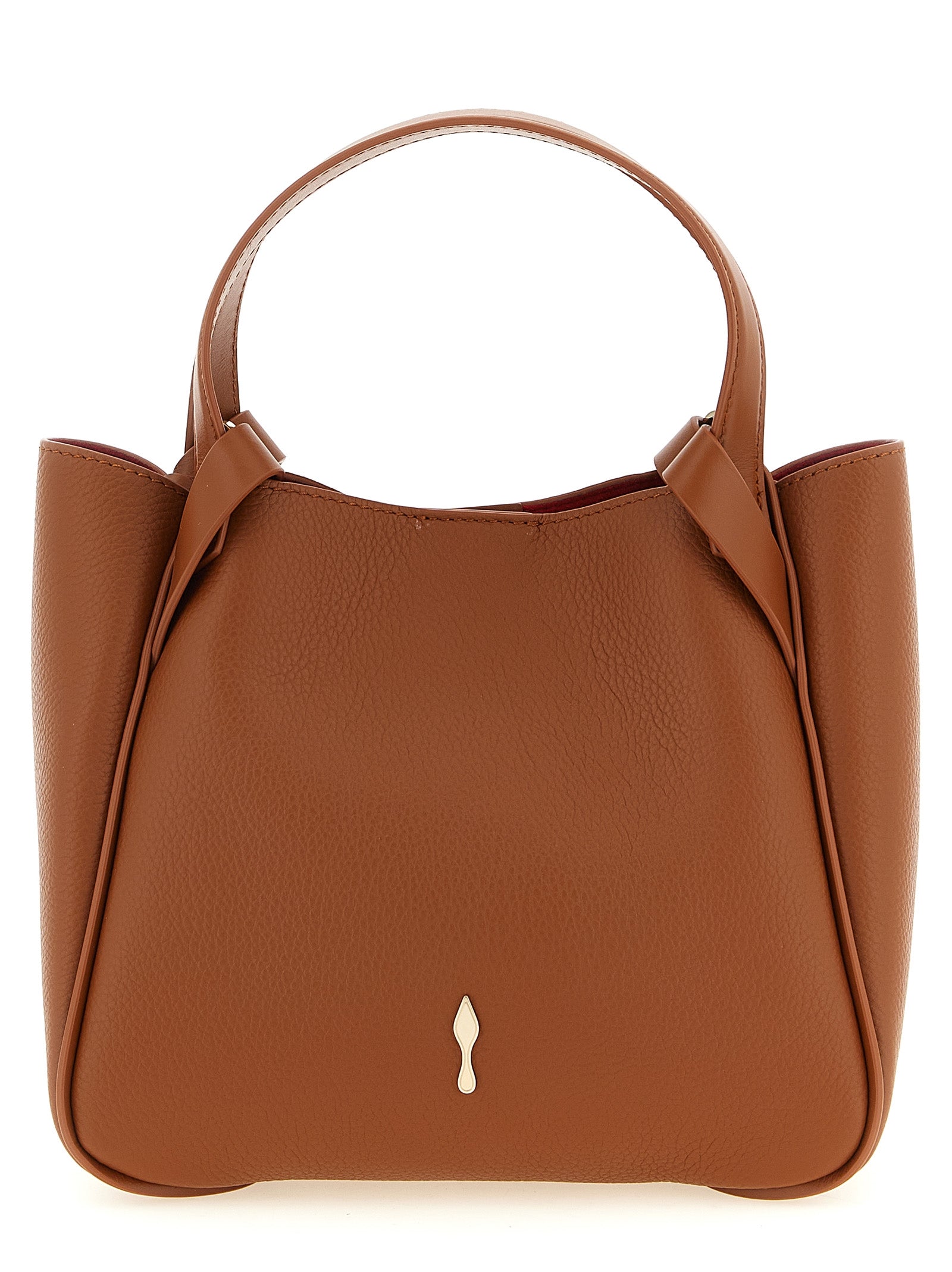 Christian Louboutin Brown Calfskin Tote Women's Bag