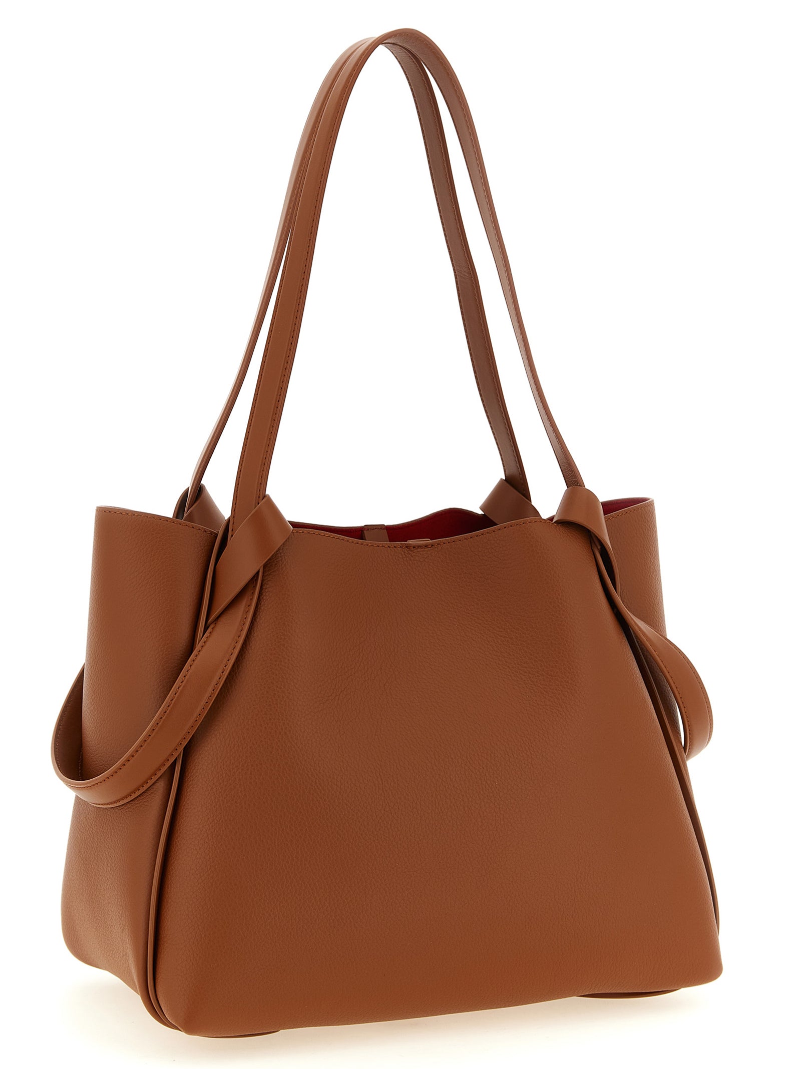 Christian Louboutin Brown Calfskin Tote Women's Bag
