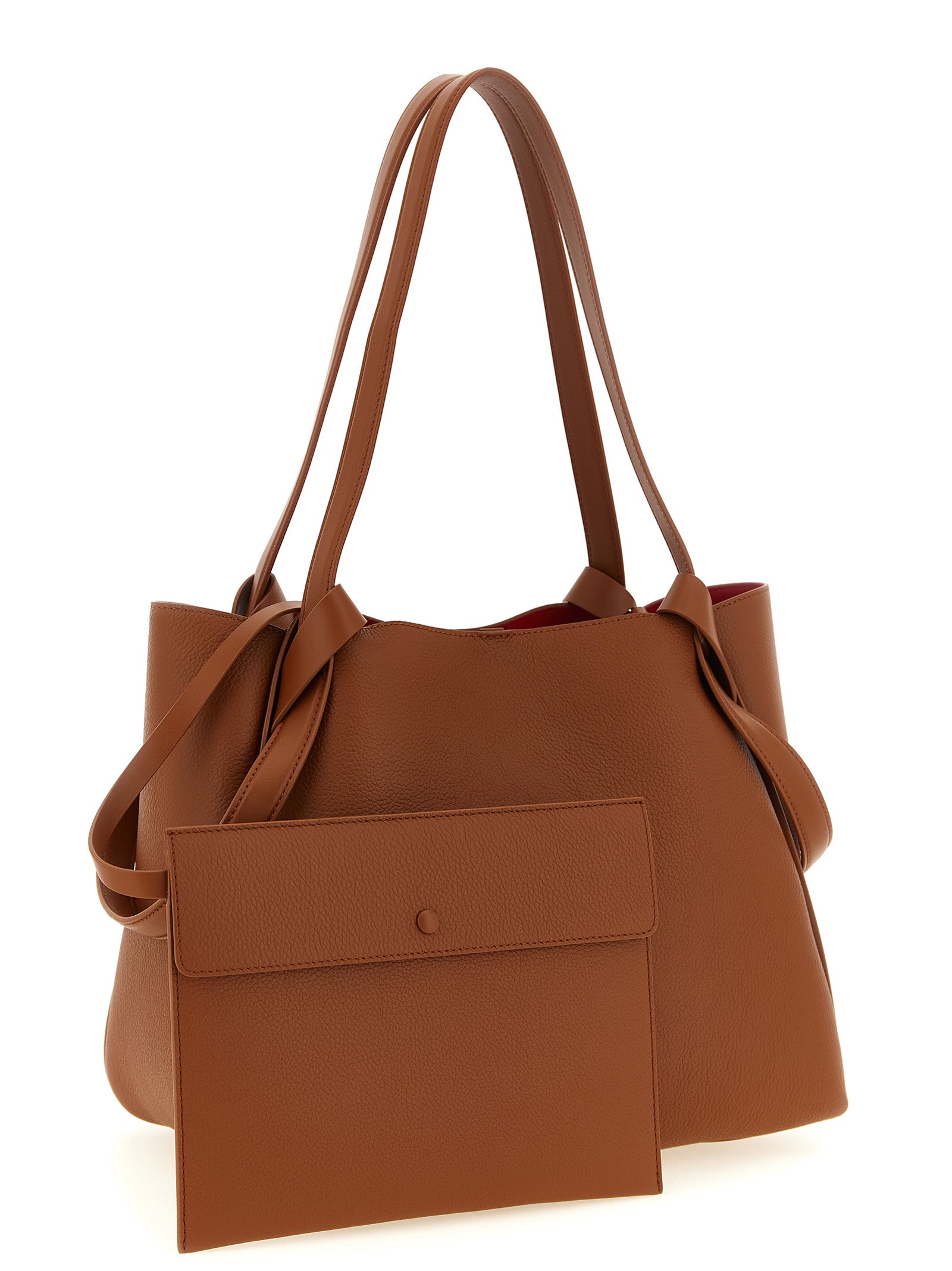 Christian Louboutin Brown Calfskin Tote Women's Bag