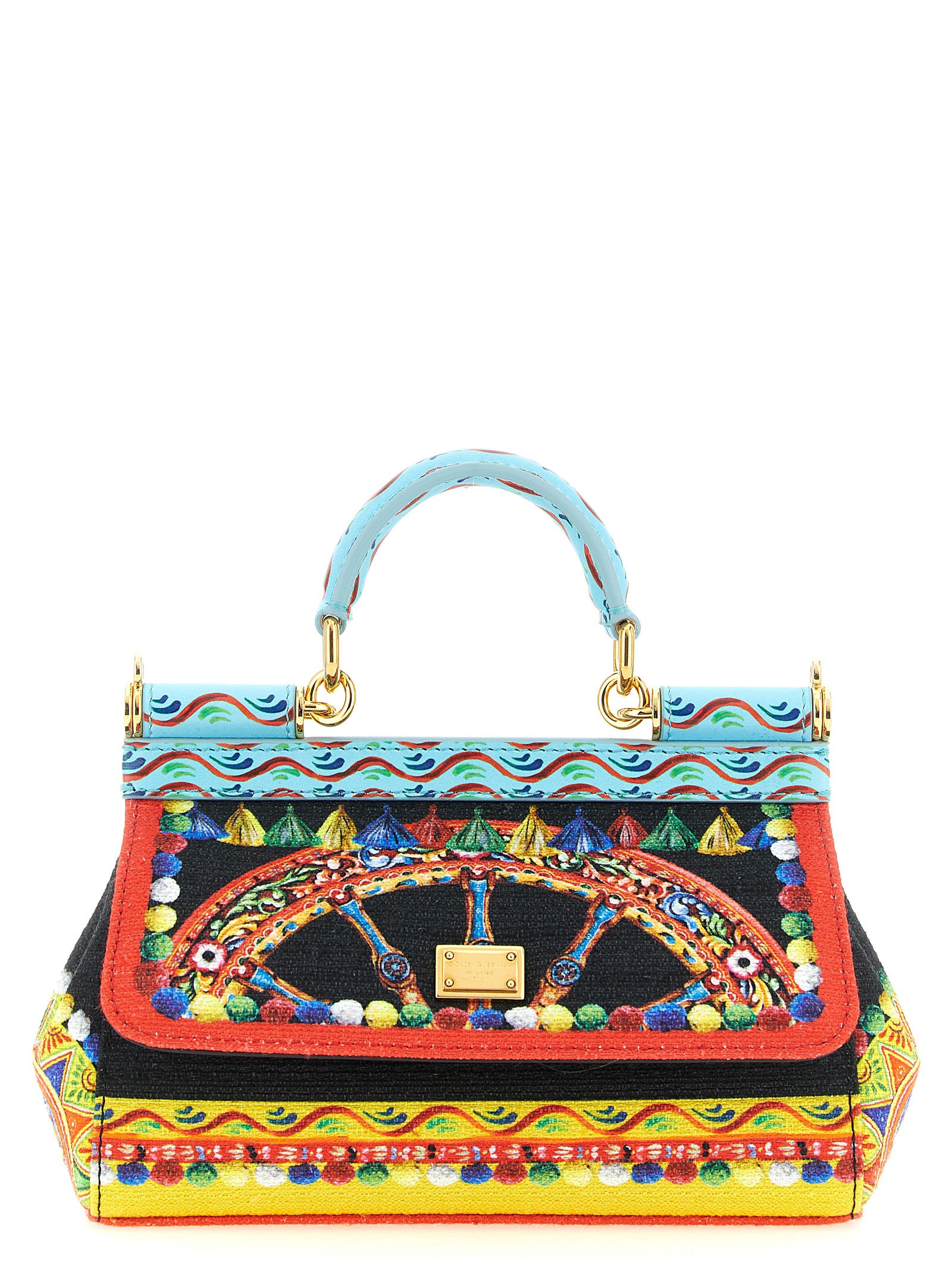 Dolce & Gabbana Multicolor Cotton Women's Handbag