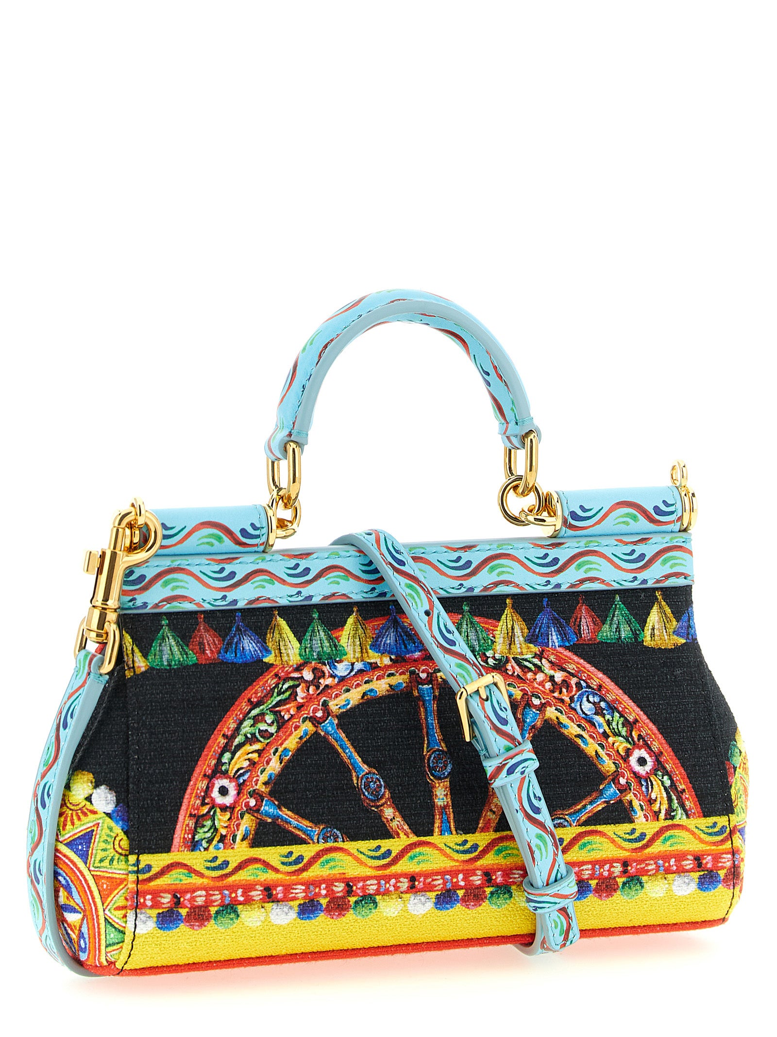 Dolce & Gabbana Multicolor Cotton Women's Handbag