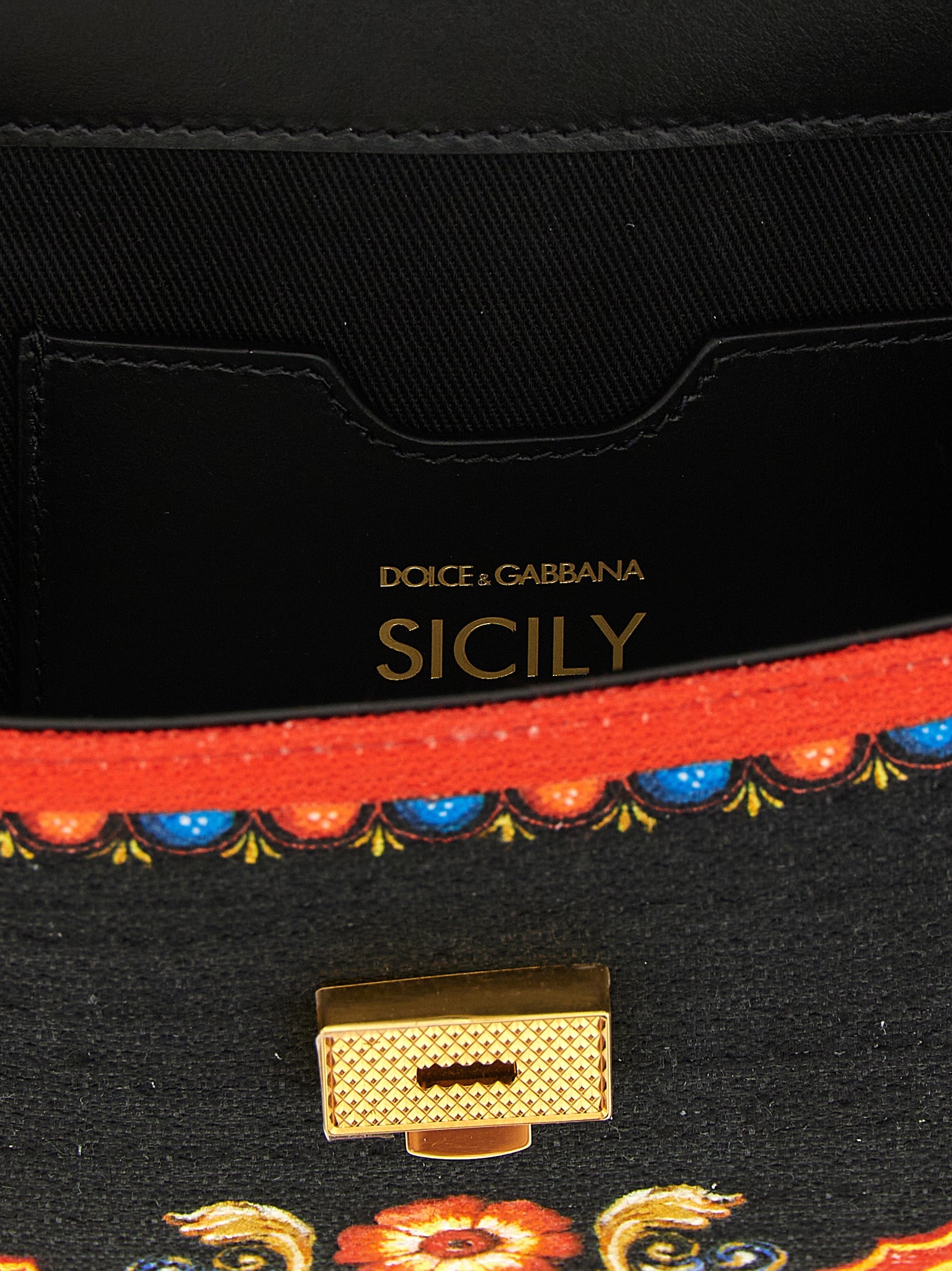 Dolce & Gabbana Multicolor Cotton Women's Handbag